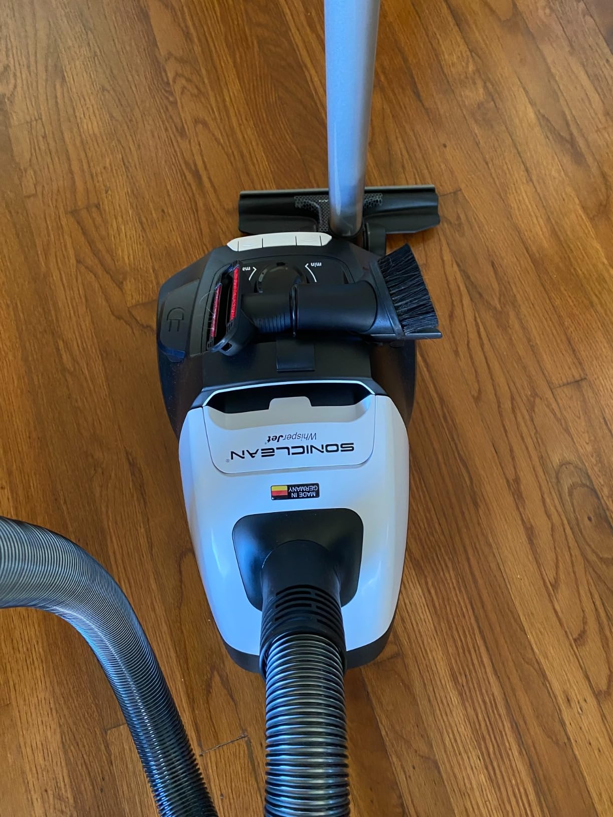 Soniclean WhisperJet C2 Canister Vacuum Cleaner - Ultra-Quiet Operation - U15 ULPA Filtration - Designed in Germany customer photo 1