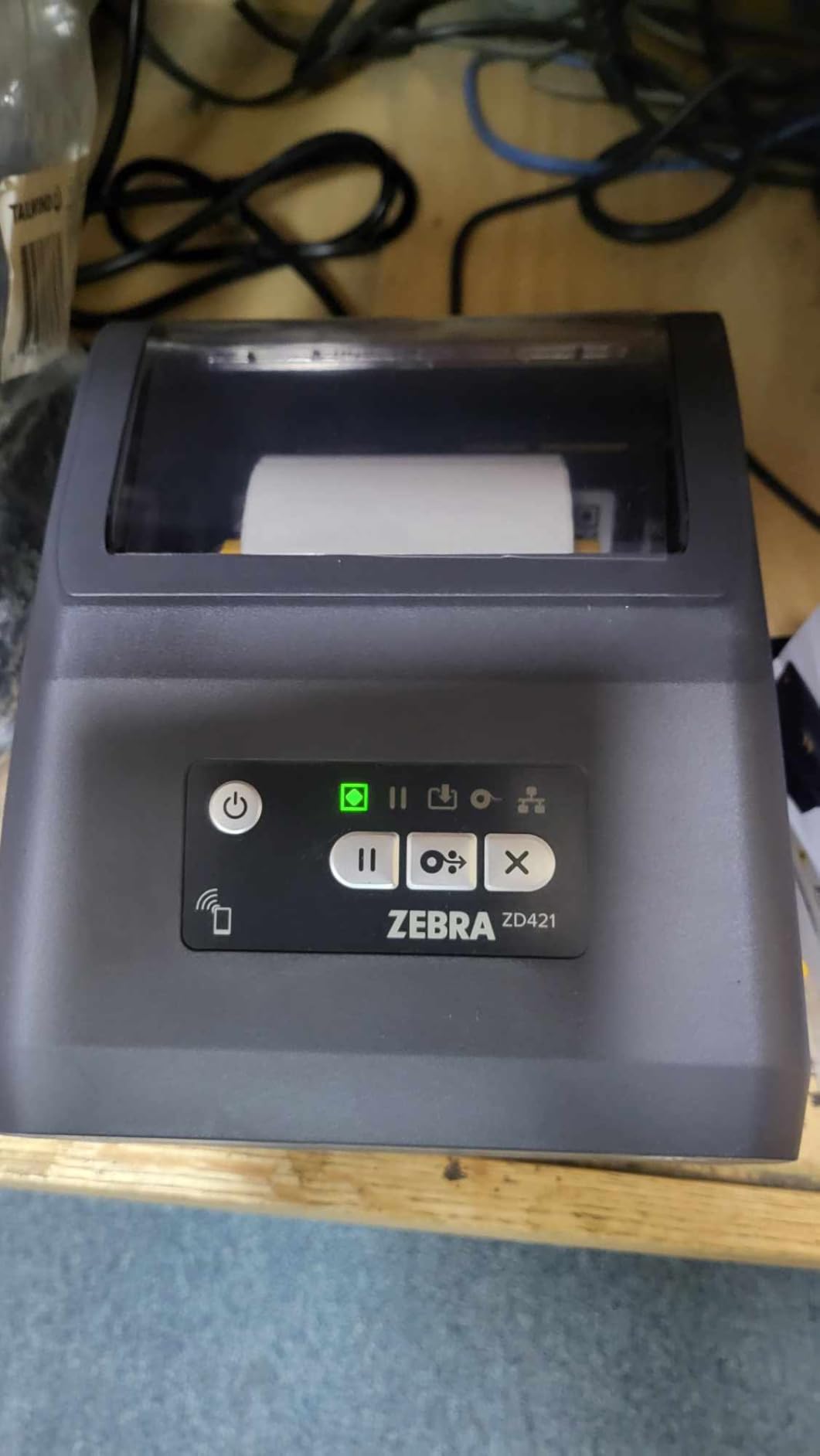 Zebra ZD421 Thermal Shipping Label Printer | 4x6 | No Ink Required | Label & Receipt Maker | 203 DPI | Direct Thermal | Bluetooth, Ethernet, USB Connectivity | 2-Year Warranty | ZD4A042-D01E00EZ customer photo 2