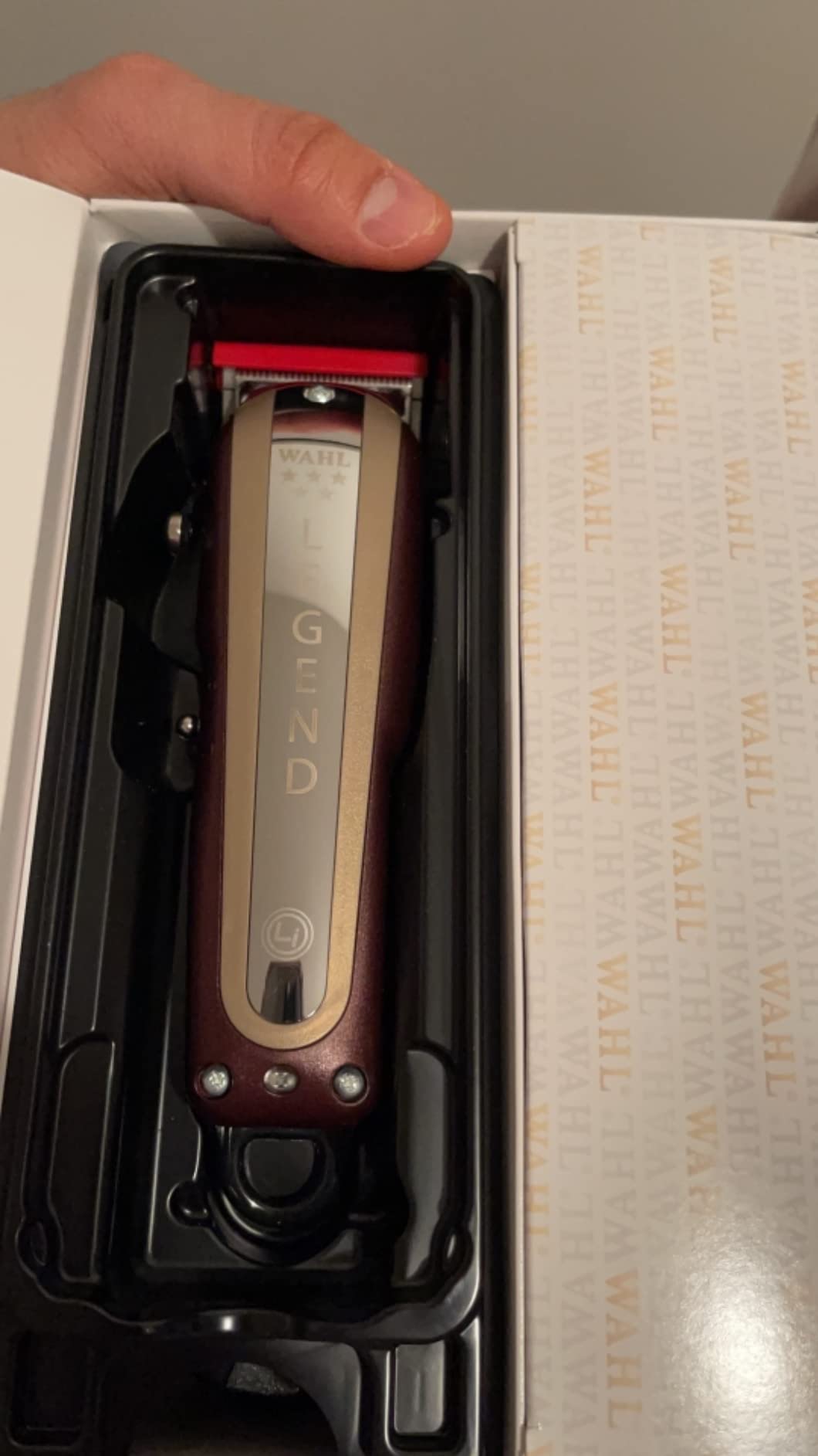 Wahl Professional 5 Star Cordless Legend Clipper, Lithium Ion, Model 8594 customer photo 1