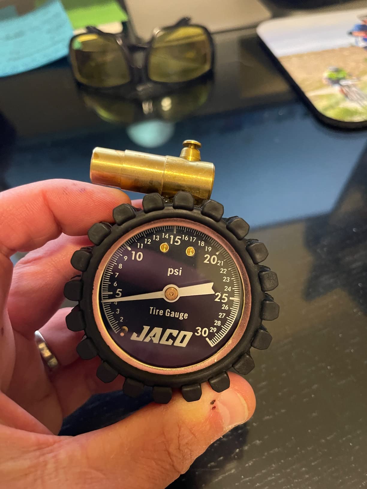 JACO FTX-30 Low Pressure Presta Tire Gauge for Bikes (Max 30 PSI) | Fatbike & MTB Series customer photo 2