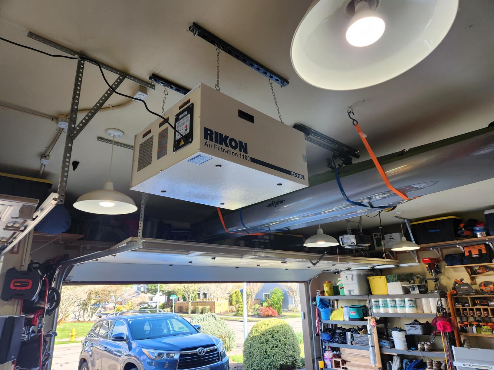 Rikon Air Filtration System With Remote Control 560/750/1000 Cfm customer photo 1