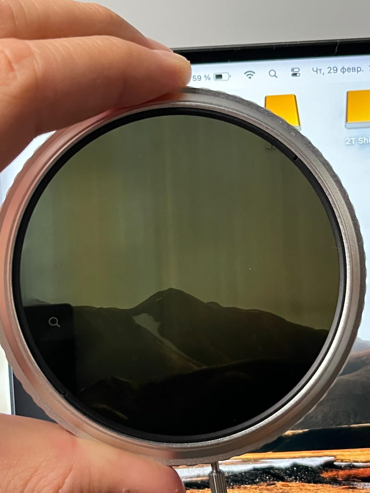 NiSi Swift True Color ND-Vario Variable ND Filter, 1-5 Stops ND2-ND32, 72mm | Waterproof and Nano Coating Optical Glass, Lens Filter Case, Lens Cap Included, Compatible with NiSi Swift System Filters customer photo 2