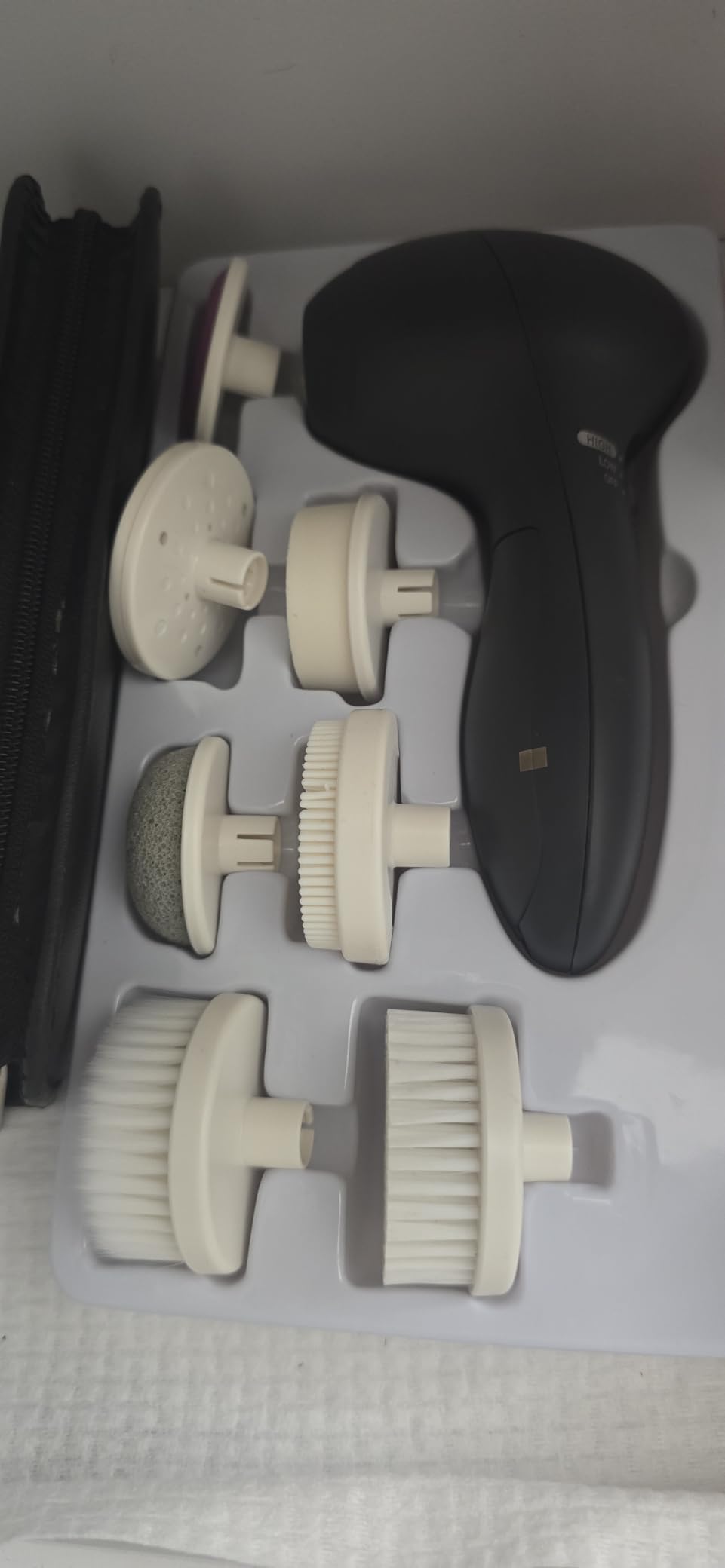 COSLUS Facial Cleansing Brush Face Scrubber, 7-in-1 Rotating Design customer photo 2