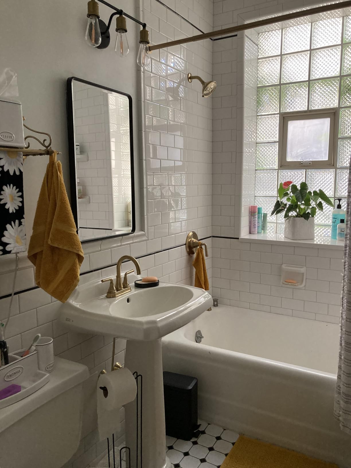 TEHOME 16x24 Brushed Nickel Recessed Bevel Mirrored Bathroom Medicine Cabinet customer photo 2
