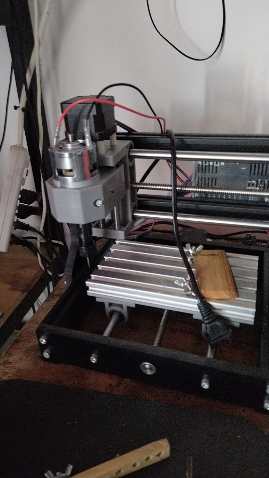 RATTMMOTOR CNC1610-PRO 3 Axis GRBL Control DIY Mini CNC Router Machine Kit CNC Engraving Milling Machine for Cutting Wood Plastic Acrylic PVC PCB customer photo 1