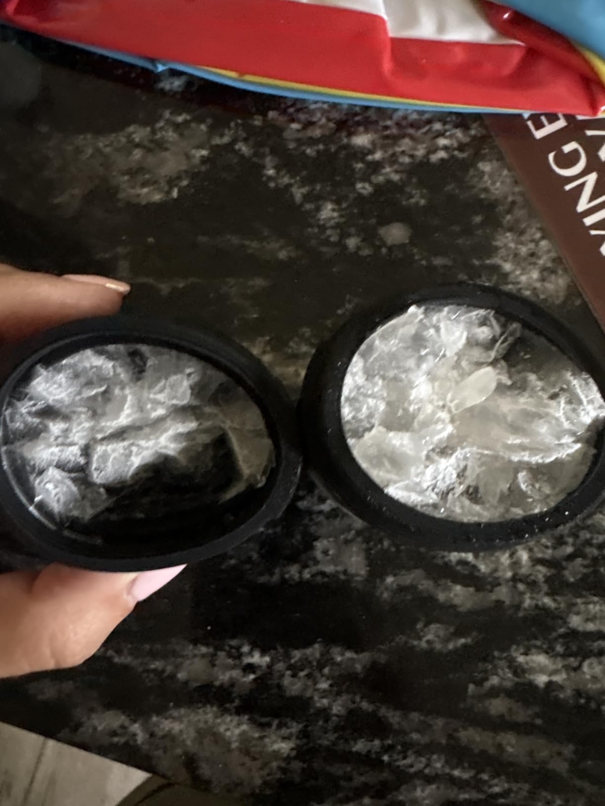 Ice Roller for Face and Eye, Ice Face Roller, Ice Roller Skin Care Tools Gifts for Women , Preppy Cute Silicone Ice Mold Stuff for Beauty(Black) customer photo 1
