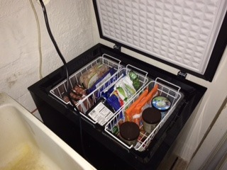 -40°F-Low Temp Chest Freezer, 3.5 Cu Ft Deep Freezer with 2 Removable Baskets, Ideal for Beaded Ice Cream, Seafood, Meat & Long-Term & Frozen Storage customer photo 2