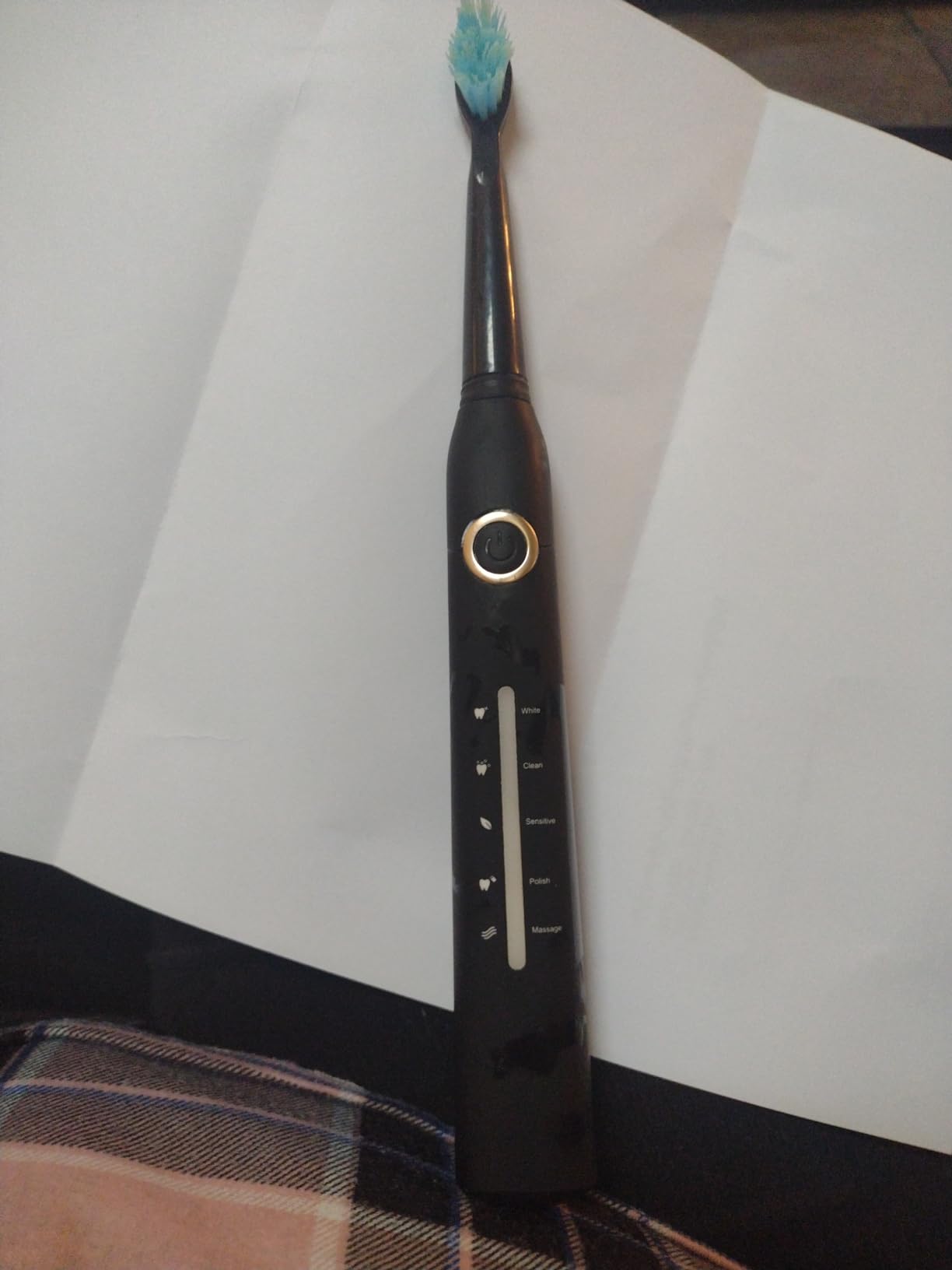TEETHEORY Electric Toothbrush for Adults with 8 𝐁𝐫𝐮𝐬𝐡 𝐇𝐞𝐚𝐝𝐬, Sonic Electric Toothbrush with 40000 VPM Deep Clean 5 Modes, Rechargeable Toothbrushes Fast Charge 4 Hours Last 30 Days customer photo 2