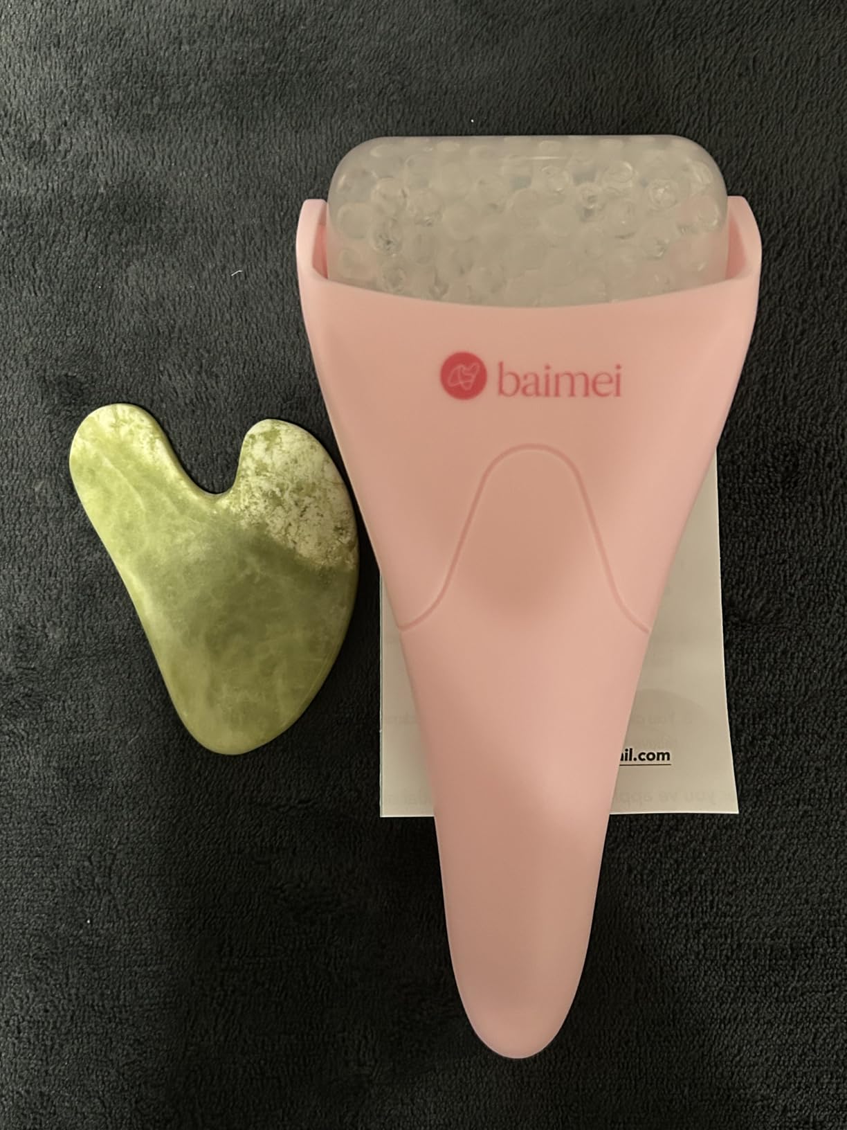 BAIMEI IcyMe Ice Roller for Face & Gua Sha Set, Depuff & Migraine Relief customer photo 2