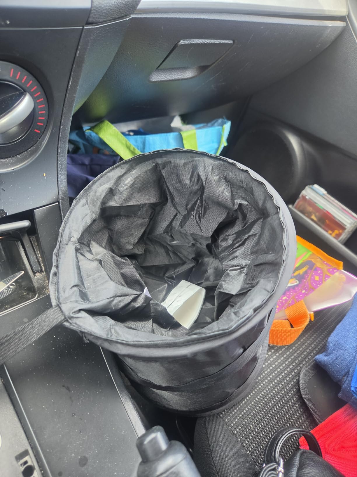 Car Trash Can, 2 Packs Mini Collapsible Pop-up Compact Garbage Can customer photo 1