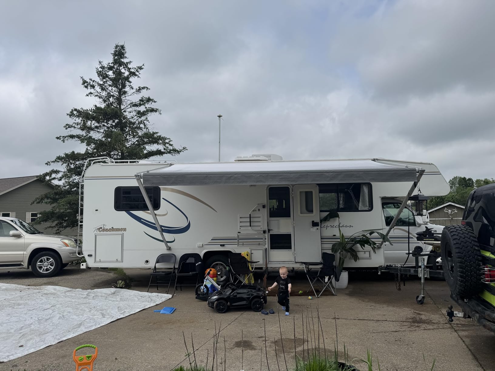Dulepax RV Awning Fabric Replacement(18'2