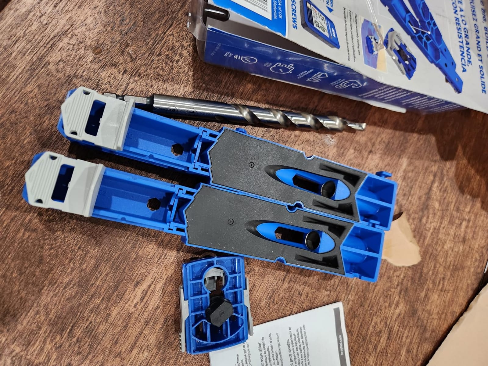 Kreg Pocket-Hole Jig XL, Woodworking Jig, KPHJ920 | Drill Pocket-Hole Jig, for 2x4 or 4x4 Boards, Use with Kreg XL Pocket-Hole Screws, Sturdy Pocket-Hole Joinery Jig customer photo 2