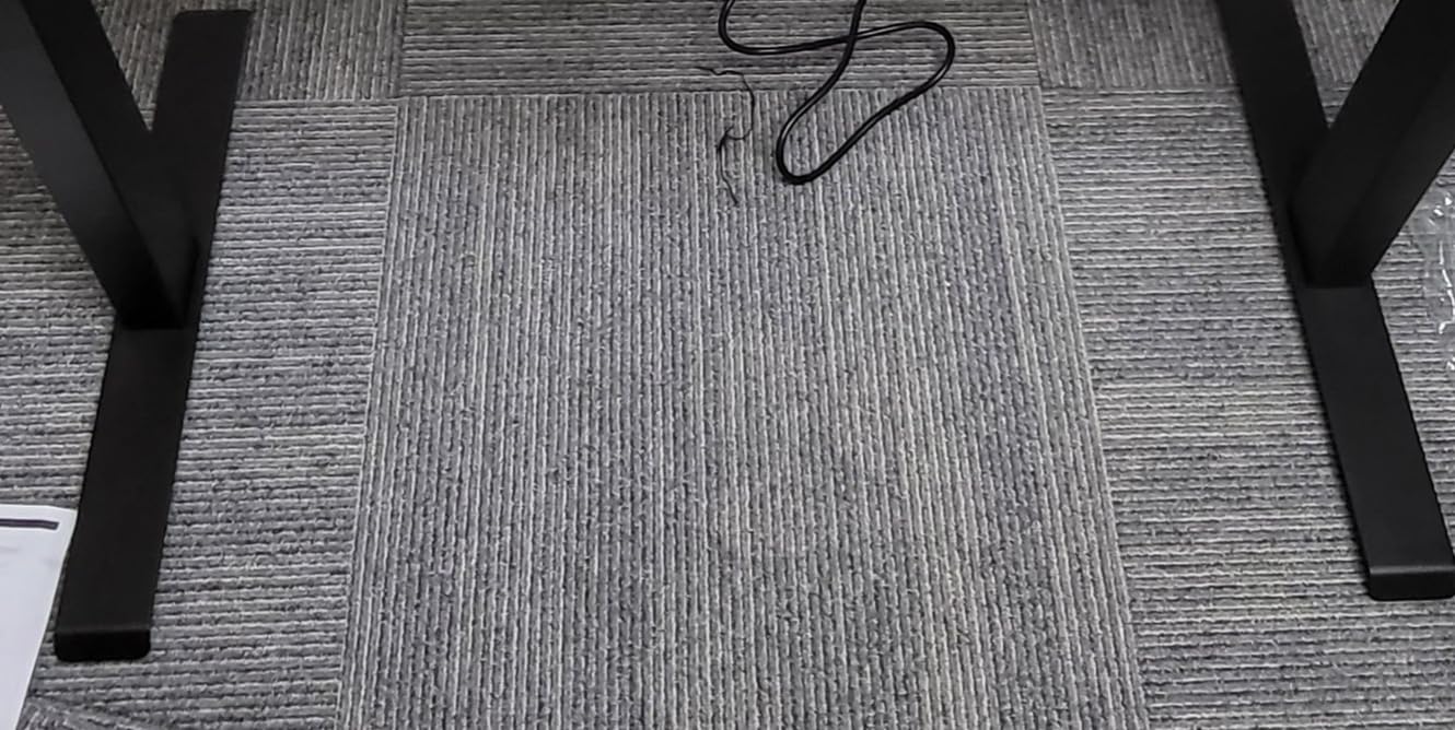 Mohawk 24x24 Dappled Steel Gray Carpet Tile Square - Glue Down Tile 96 sqft customer photo 2