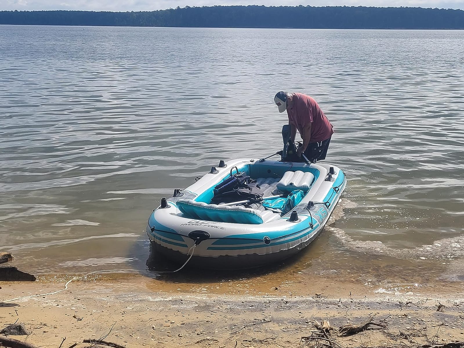 Bestway Hydro-Force Inflatable Raft Set | Inflatable Boat for Kids and Adults | Great for Ponds, Lakes, Rivers customer photo 1