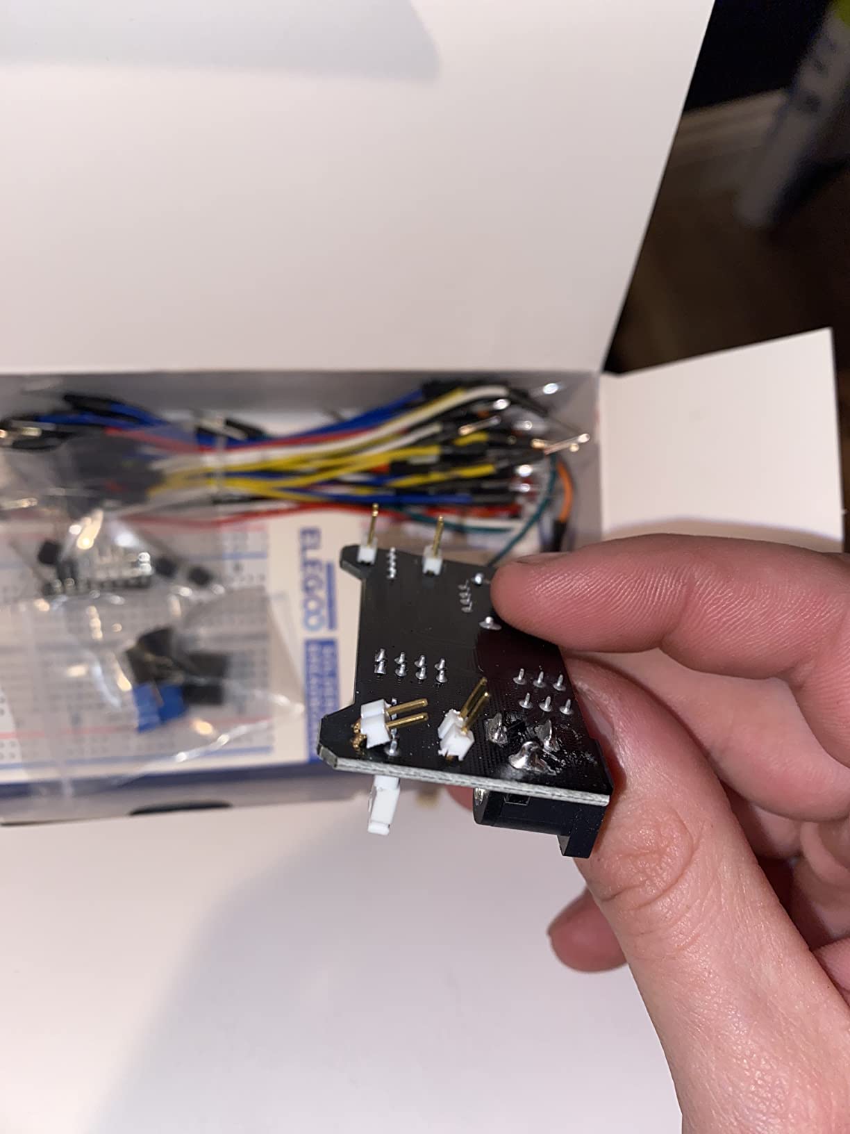 ELEGOO Upgraded Electronics Fun Kit w/Power Supply Compatible with Arduino customer photo 1