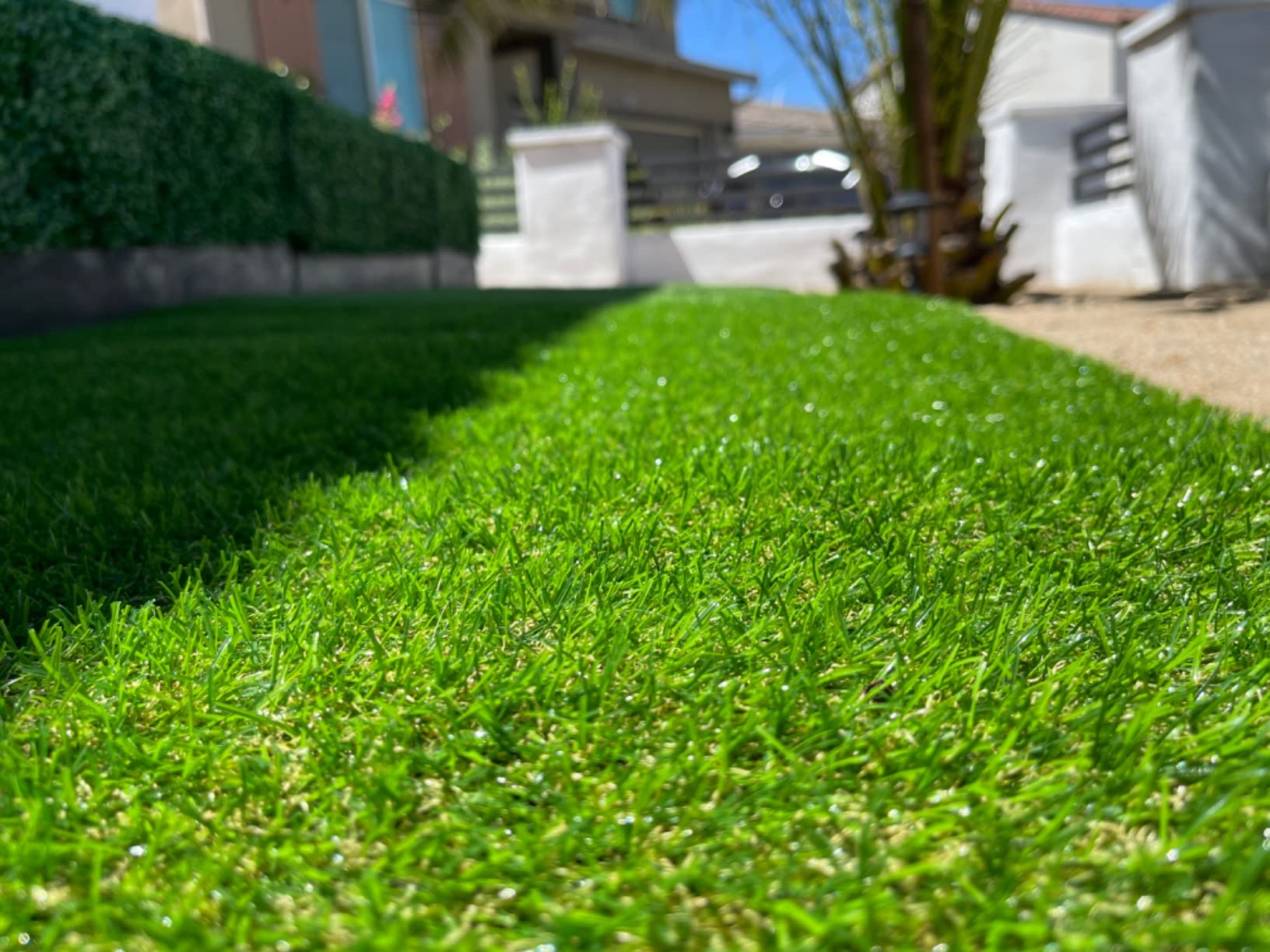 Artificial Grass Turf Lawn 3' x 5' Outdoor Rug, 0.8