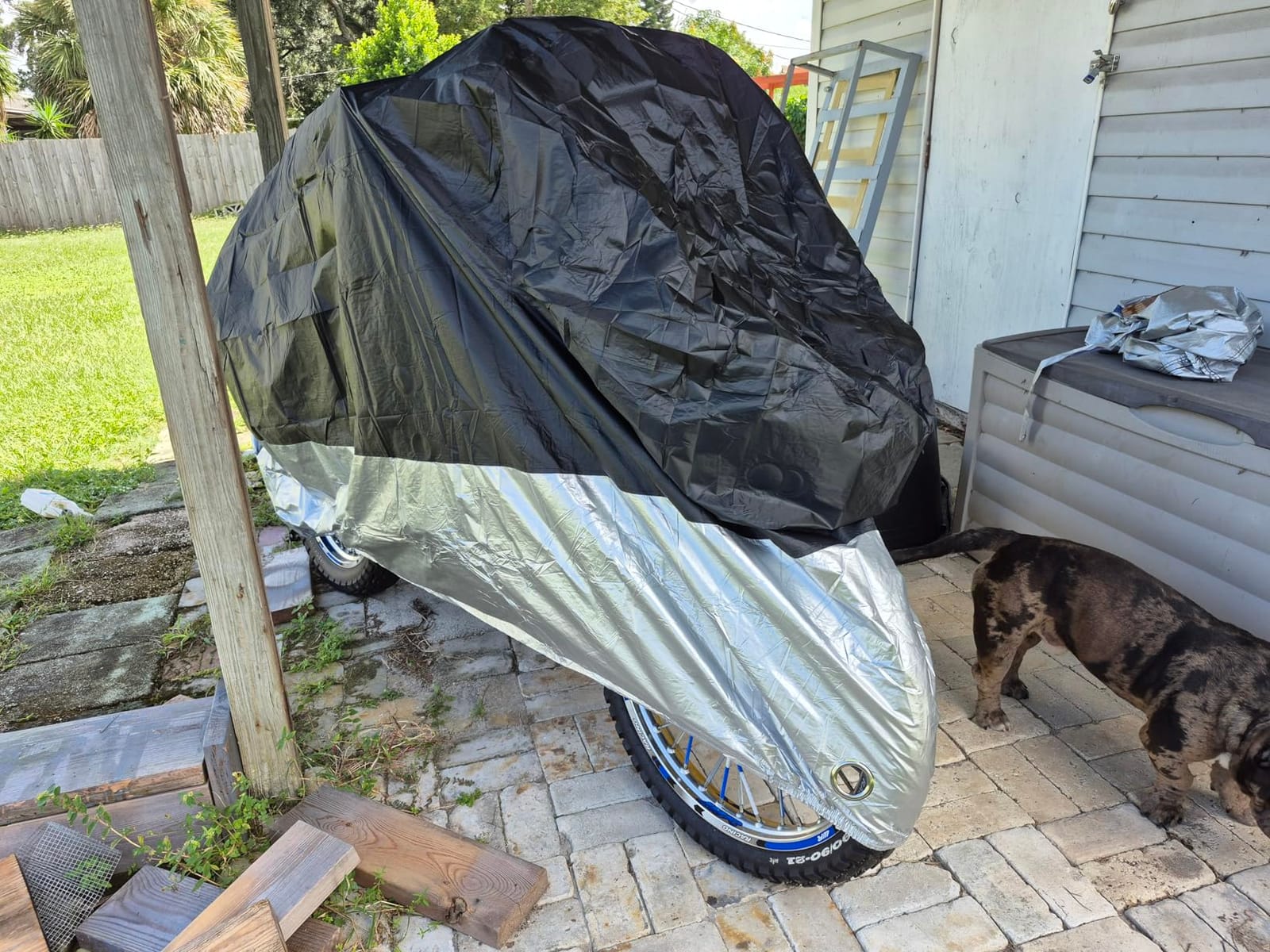 Motorcycle Covers, Outdoor Waterproof Motorbike Covers customer photo 1