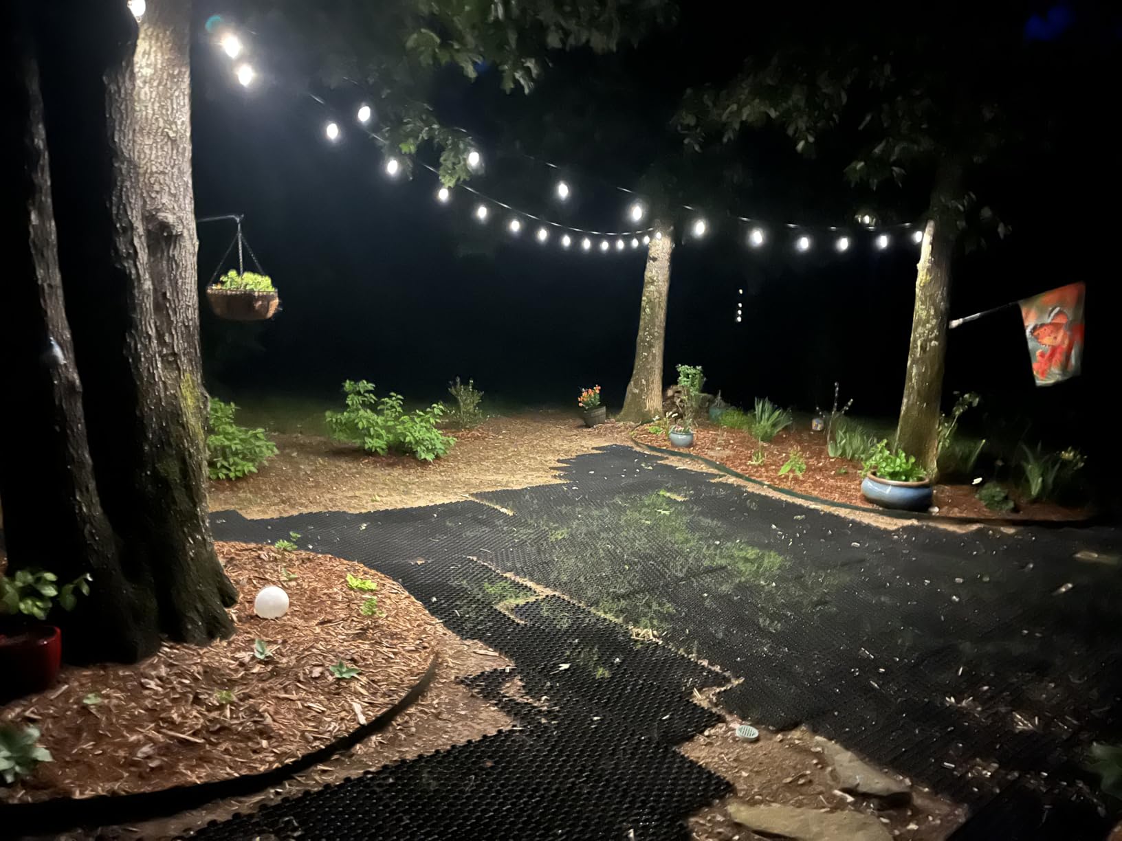 Vodaland Permeable HexPave System - Grass & Gravel Pavers - 100% Recycled PPE Plastic, Handles 27,000 lbs, 1