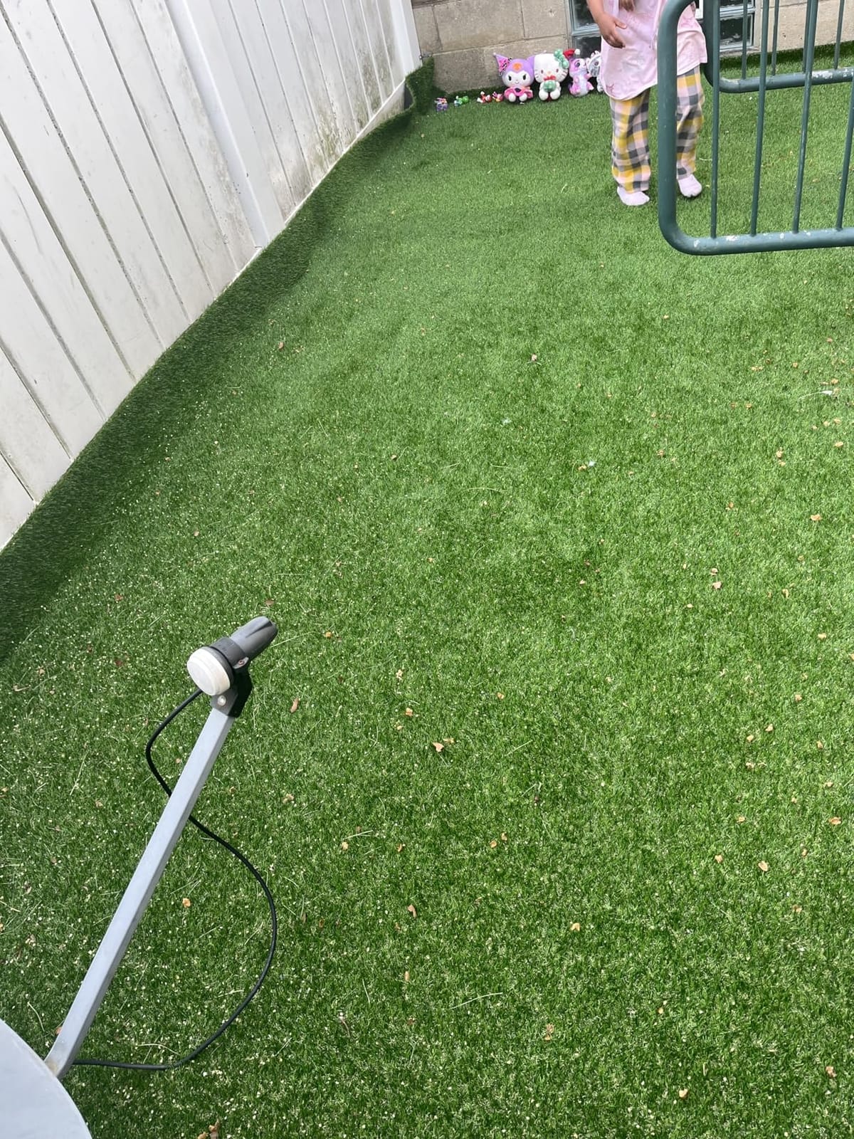 Heyroll Artificial Turf Grass Outdoor 7x15ft, 0.8-in Synthetic Fake Grass customer photo 1