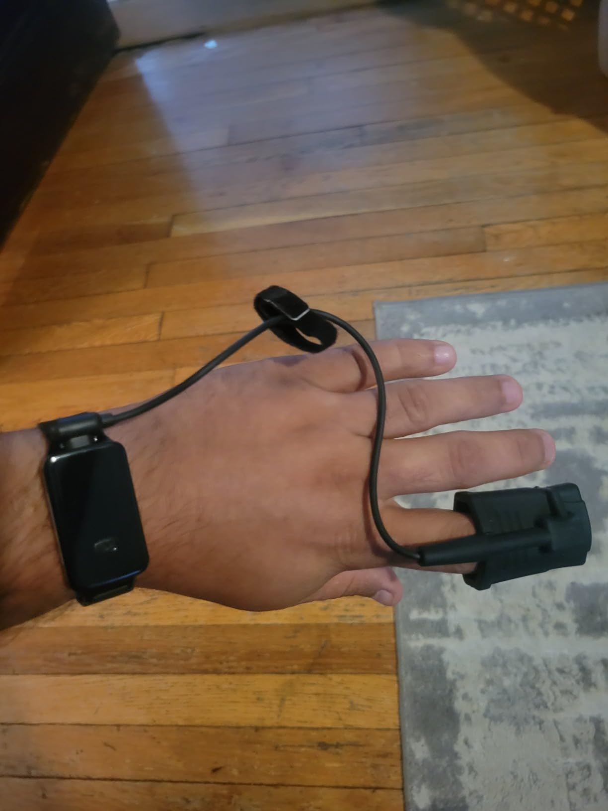 EMAY SleepO2 Wrist Pulse Oximeter with Recording Capability | Sleep Pulse Oximeter for Blood Oxygen Saturation Tracking Continuously | Provides Sleep Report and Raw Data customer photo 2
