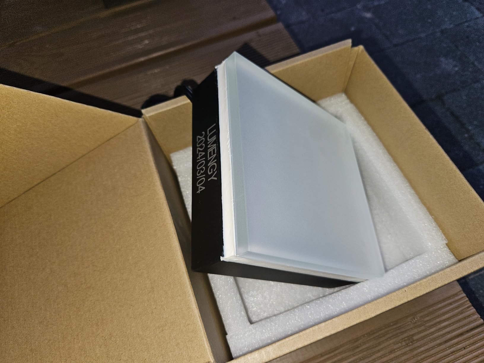LUMENGY Paver Light 6x6 Inch (5.9x5.9), 2700K Warm White, Glare-Free Brick Lighting for Driveways, Walkways, Pool Decks and Patios, 12V Hardwired, IP67 Waterproof, Drive-Over Rated customer photo 1