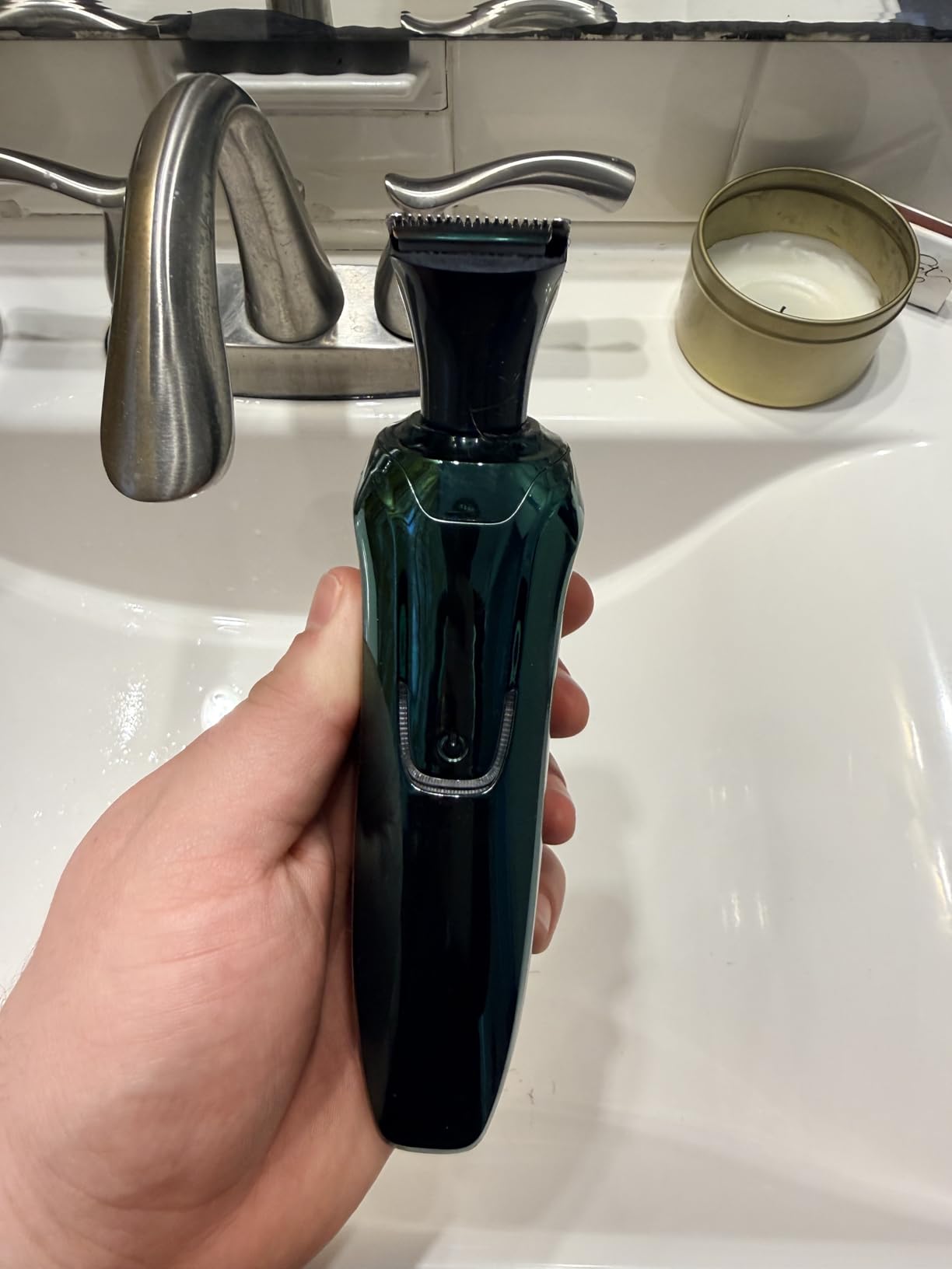 Electric Razor for Men, Men's Rotary Shavers, Waterproof, Wet and Dry Rechargeable Electric Shaver for Men's Faces with a Cordless and Floating Head,Portable Travel Razor,an Ideal Gift for Men customer photo 1