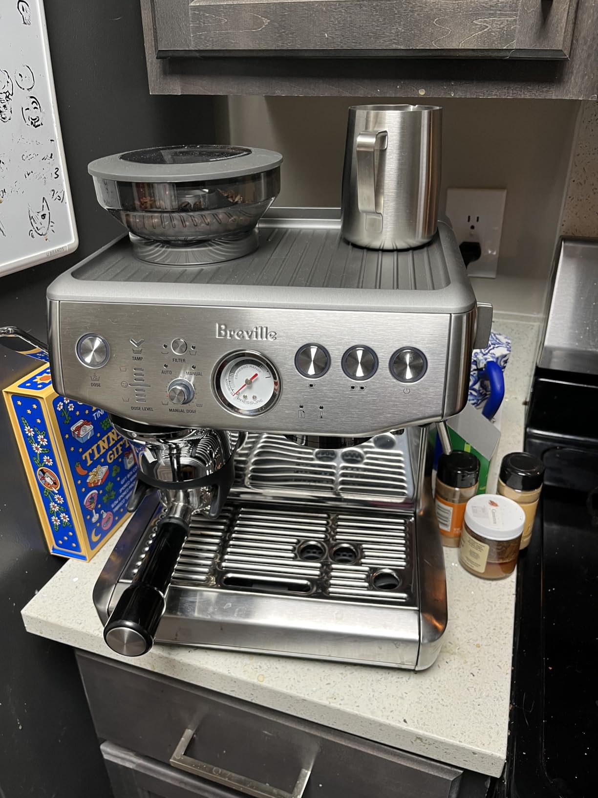 Breville BES876BSS Barista Express Impress, Brushed Stainless Steel customer photo 2
