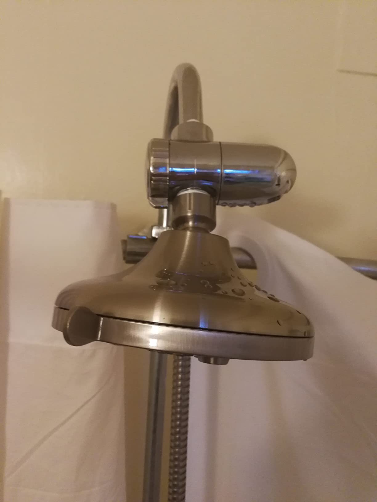 Rainfall Shower Head with Handheld Shower Spray, with 26