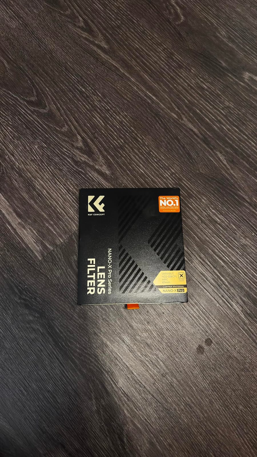 K&F CONCEPT Nano-X PRO 82mm True Color Variable ND2-32 & CPL 2-in-1 Filter | 1-5 Stop Light Control, Ultra-Low Reflectance, Premium Brass Frame, No Vignetting, Multi-Coated AGC Optical Glass, FB901 customer photo 2
