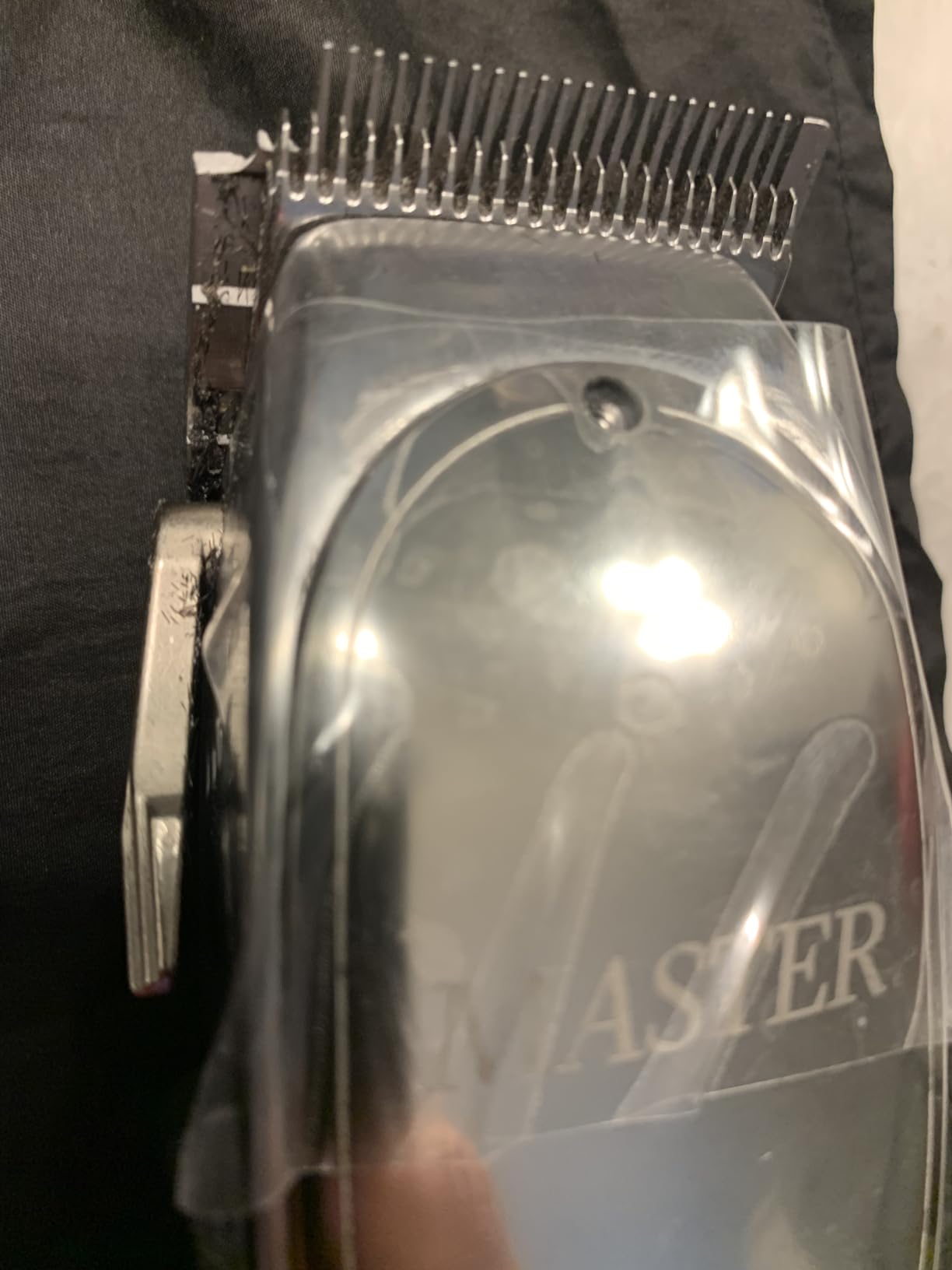 Andis 01820 Fade Master Adjustable Carbon Steel Blade Clipper, Aluminum customer photo 1