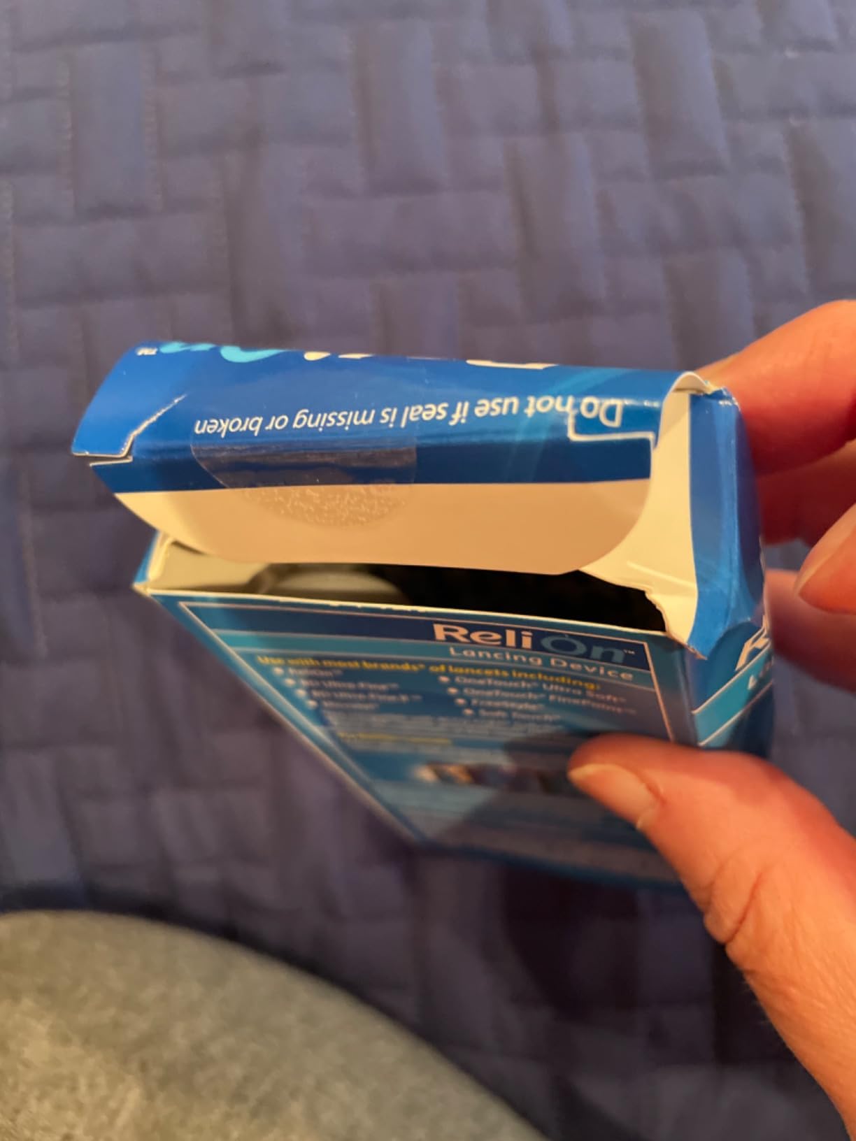Lancing Device | Includes 10 Ultra-Thin Lancets + STS Sticker. customer photo 1