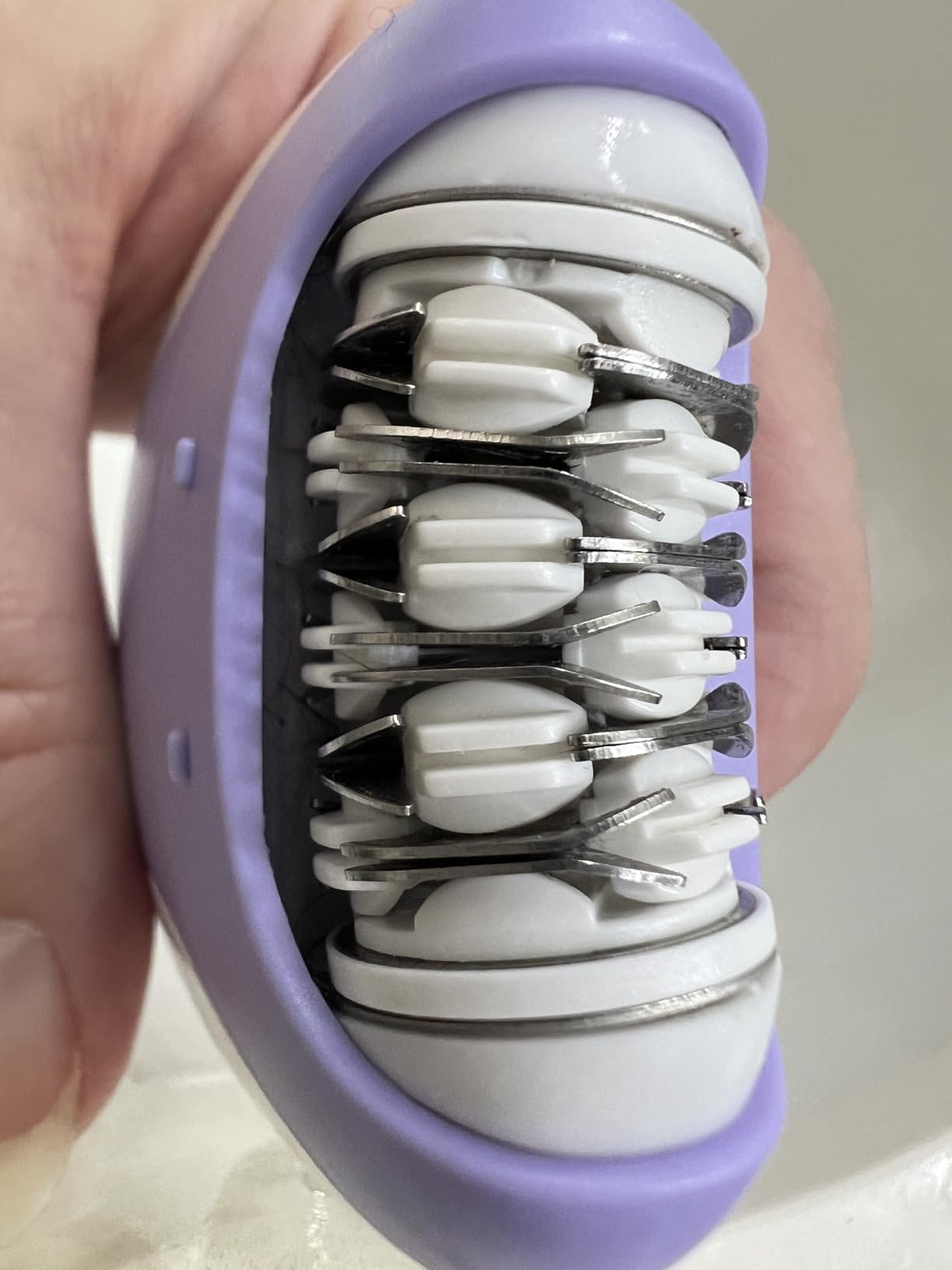 VOGOE Epilator for Women - Cordless Epilators Hair Removal for Body HR310 | 4-in-1 Electric Razor Hair Remover, 21 Tweezers, Rechargeable & 2 Speeds for Legs Arms Face Armpit Bikini, Green customer photo 1