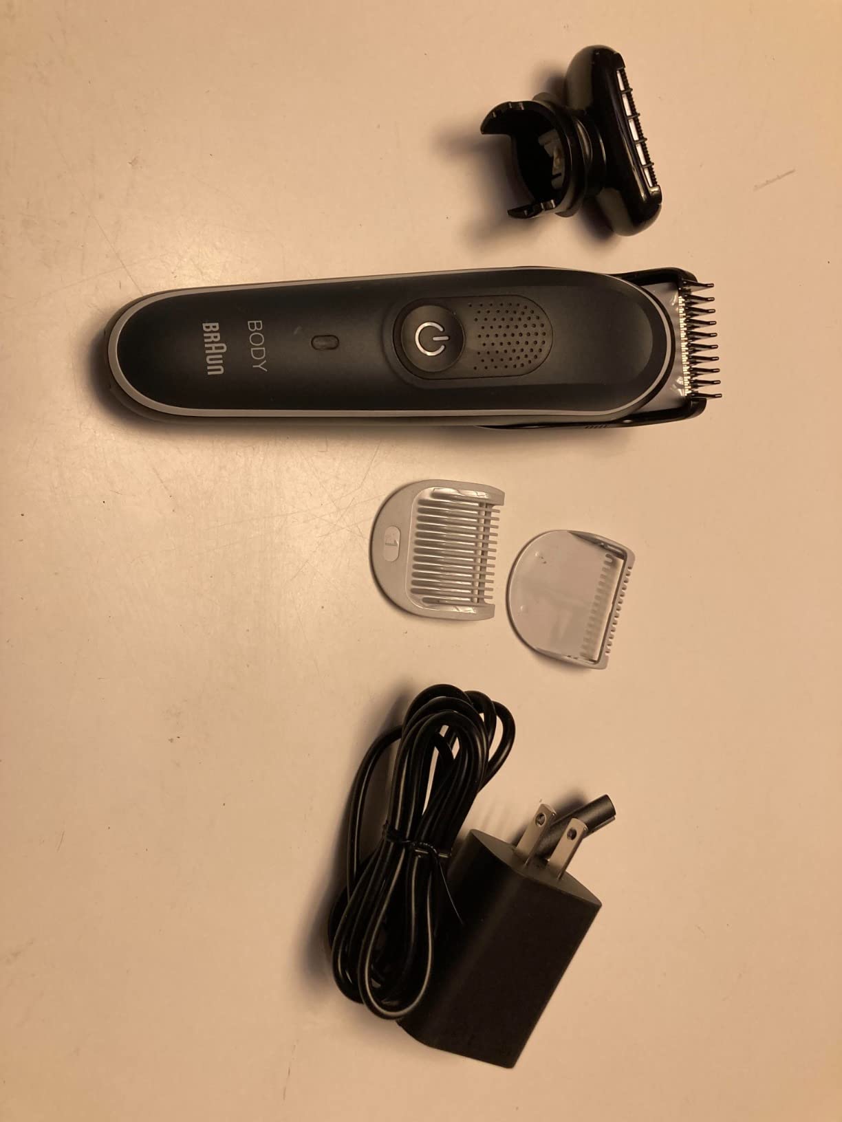 Braun Body Groomer Series 5 5360, Body Groomer for Men, for Chest, Armpits, Groin, SkinSecure Technology for Gentle Use and Clean Shave Attachment, Waterproof, Cordless with 100-min Run Time customer photo 2