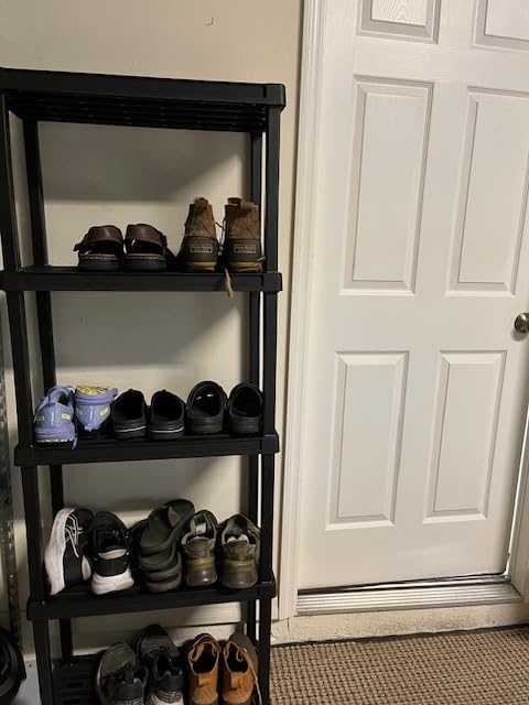 IRIS USA Plastic Storage Shelves |Made in USA| 64