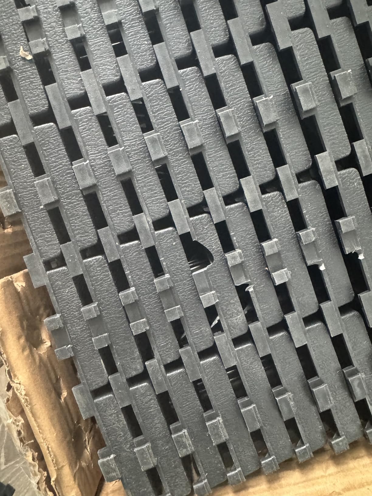 60 sq. ft Plastic Interlocking Deck Tiles,60 PCS Patio Deck Tiles,12