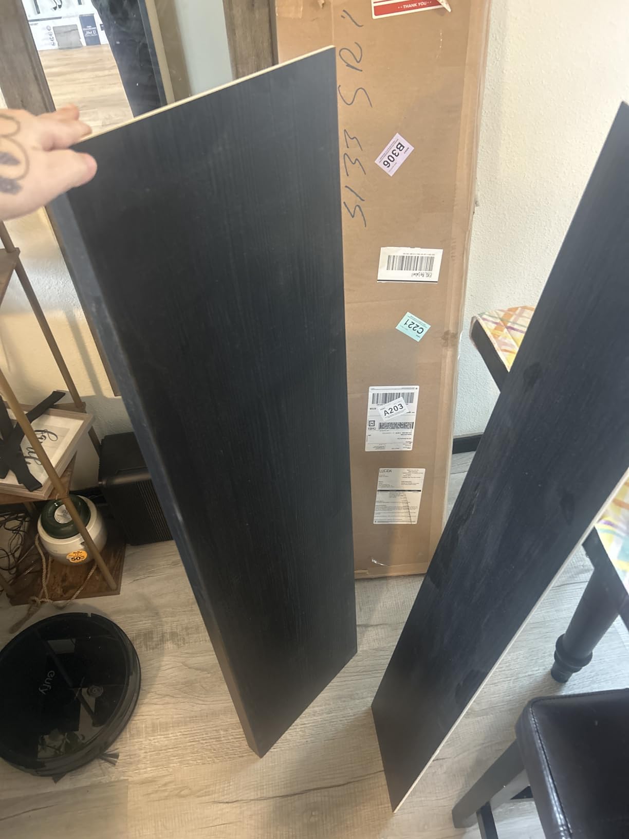 Lucida MaxCore Stair Tread Riser 7.31x48in 28mil 6mm Click Lock LVP customer photo 1