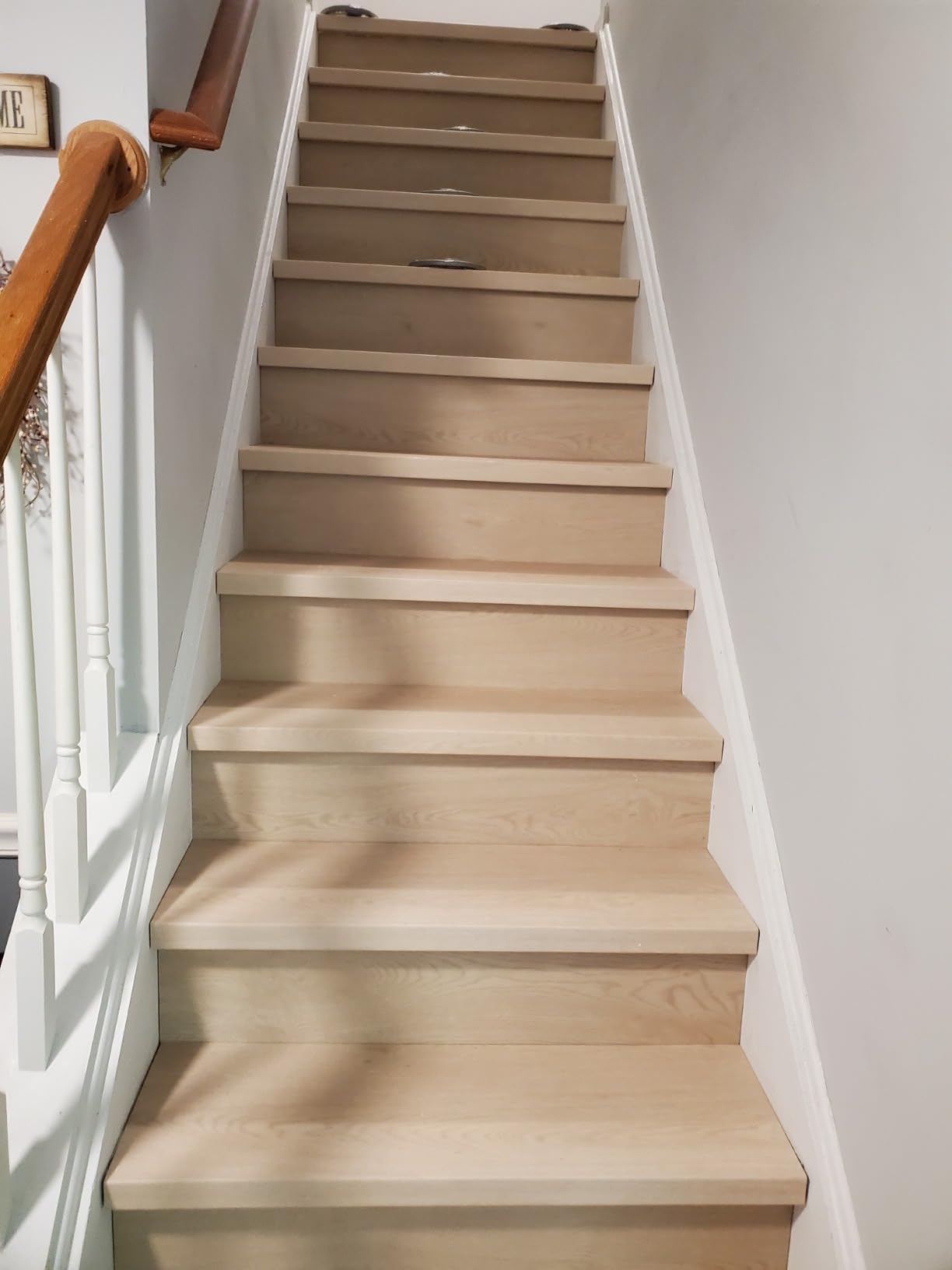 Lucida MaxCore Stair Tread Riser 7.31x48in 28mil 6mm Click Lock LVP customer photo 2