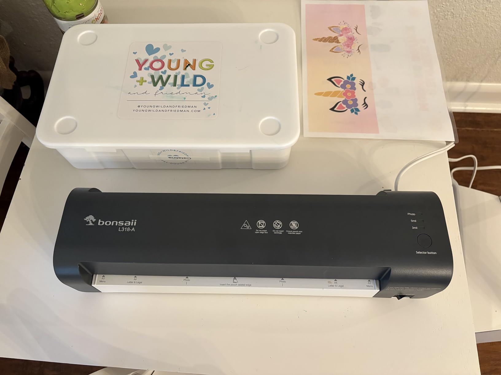 Bonsaii 13 Inch Thermal Laminator Machine, Upgraded Jam-Free Laminating customer photo 1