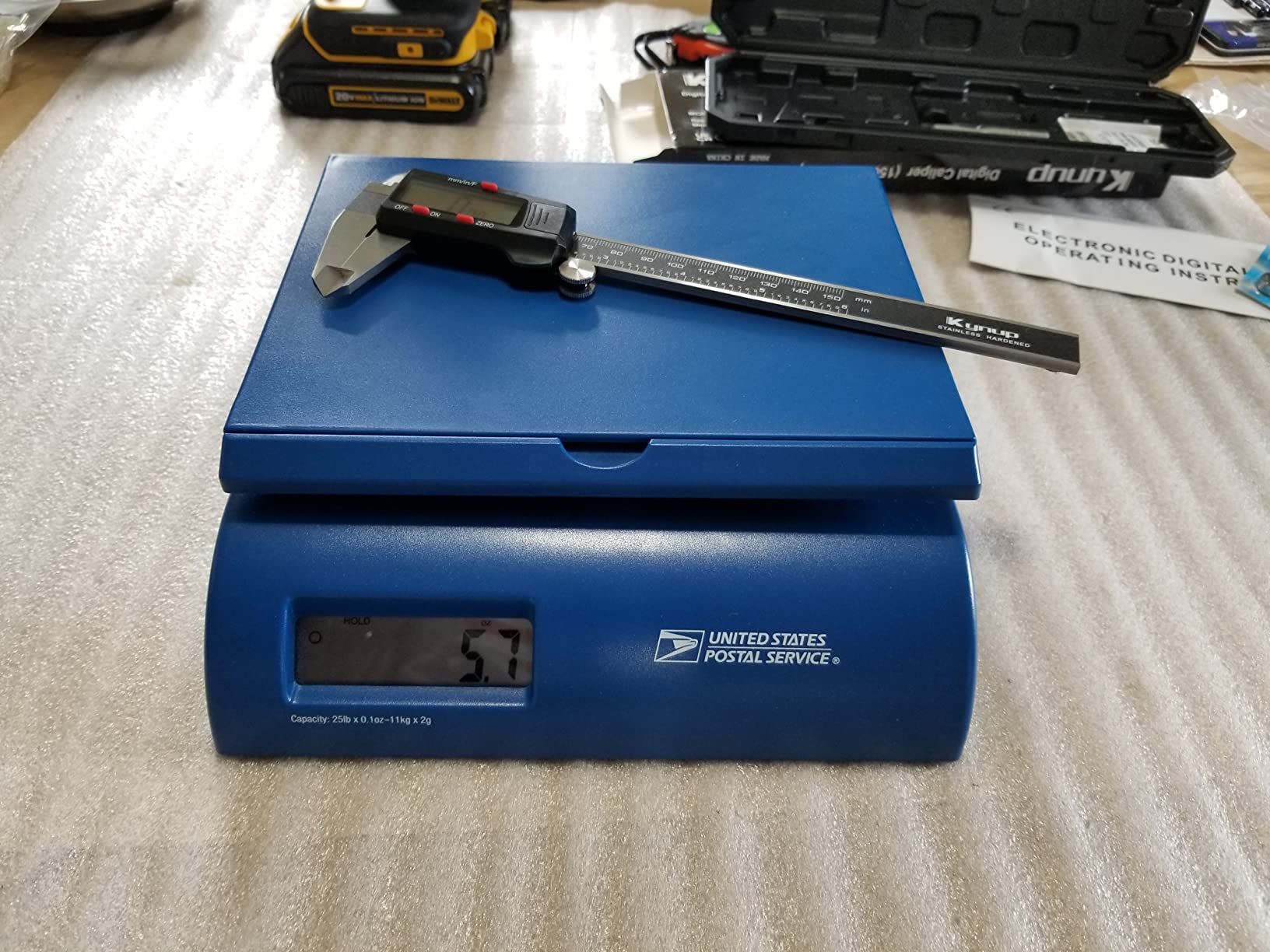 Kynup Digital Caliper, 6 Inch IP67 Waterproof Caliper Measuring Tool | Stainless Steel, Inch Metric Conversion, Auto Power Off, Ideal Measuring Instrument for DIY & Workshop Use customer photo 1