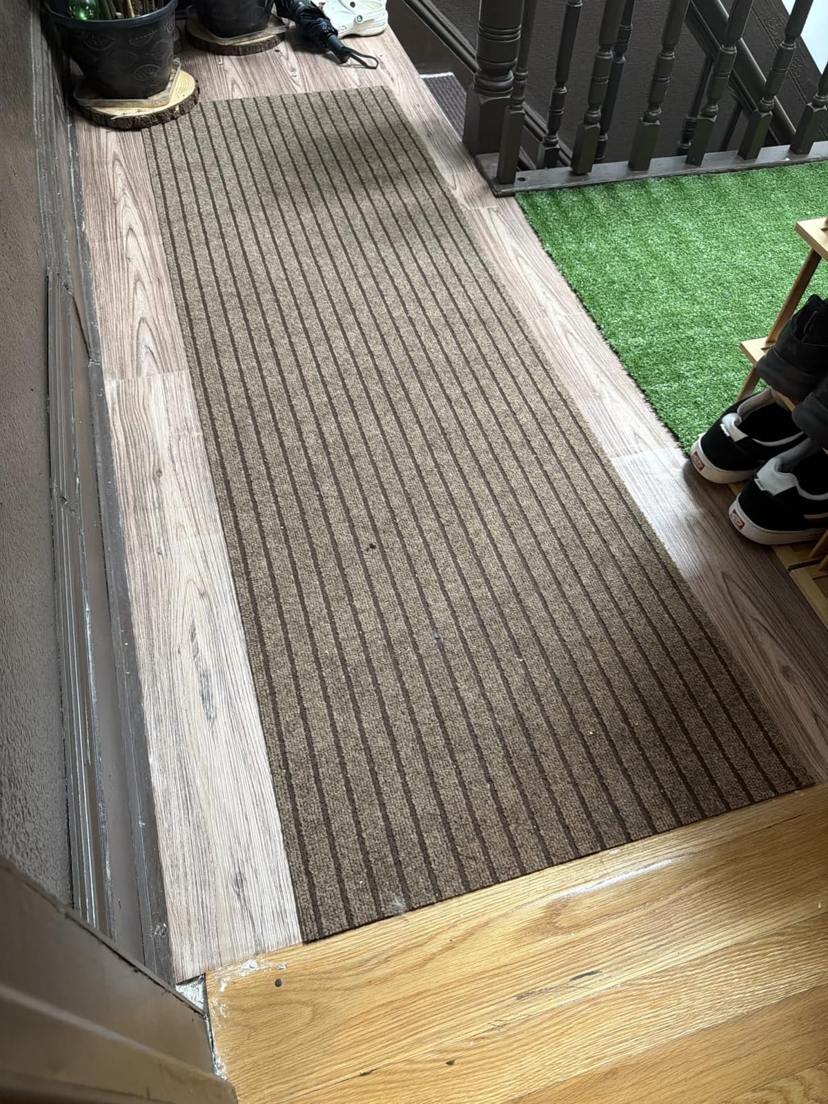 Lareko Peel and Stick Floor Tile, Waterproof Vinyl Plank Flooring customer photo 2
