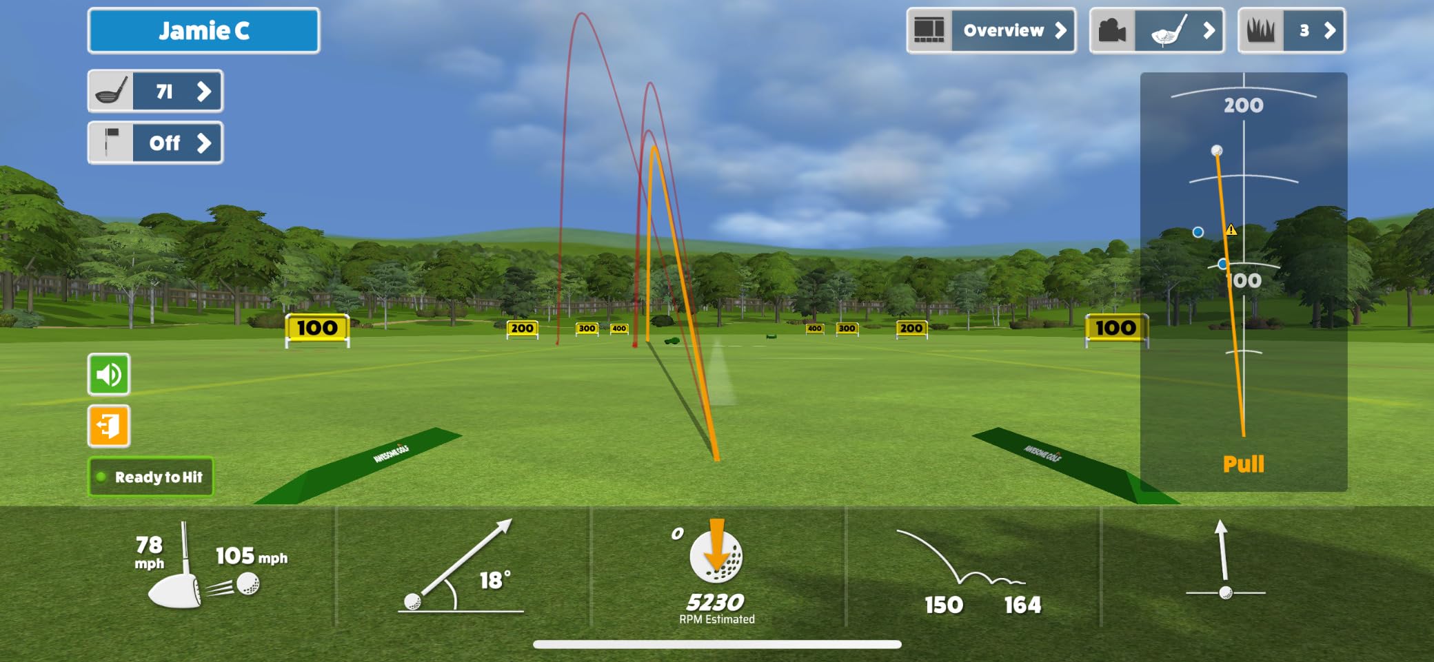 Rapsodo MLM2PRO Mobile Launch Monitor Golf Simulator | 3 Chrome Tour Balls customer photo 1