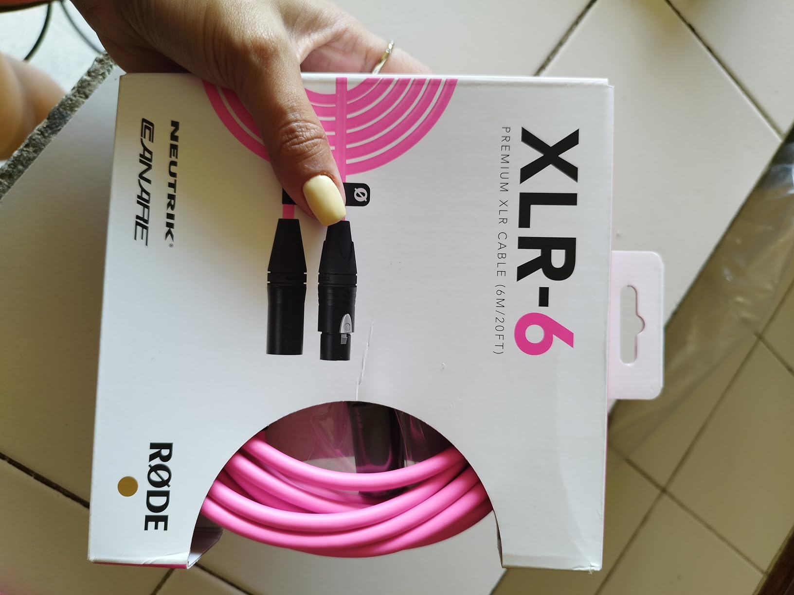 RØDE XLR-3 Premium XLR Cable (3m, Black) customer photo 2