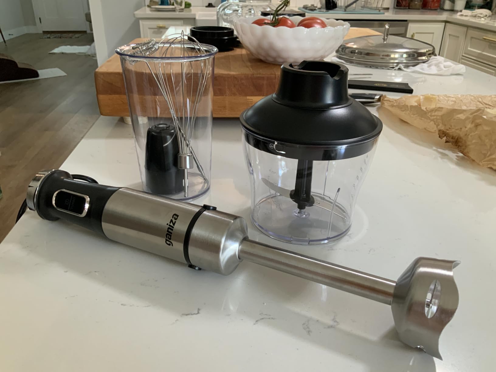 Ganiza Immersion Blender 5 in 1 Hand Blender Max 1000W Heavy Duty Motor customer photo 2