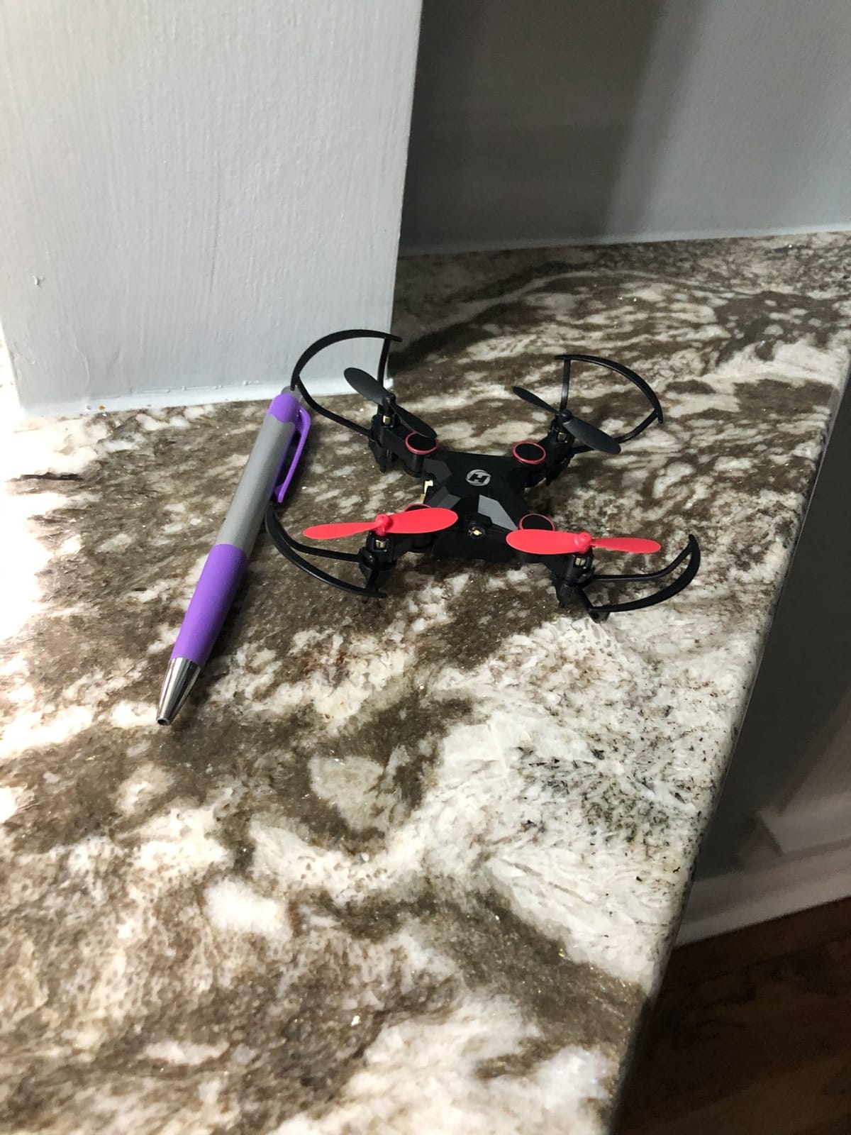 Holy Stone HS190 Foldable Mini Drone for Kids Beginners, RC Nano Quadcopter with Altitude Hold, 3D Flips, High Speeds Rotation, Headless Mode, Throw to Go, One Key Return, Great Gift Toys for Boys and Girls, Blue customer photo 2