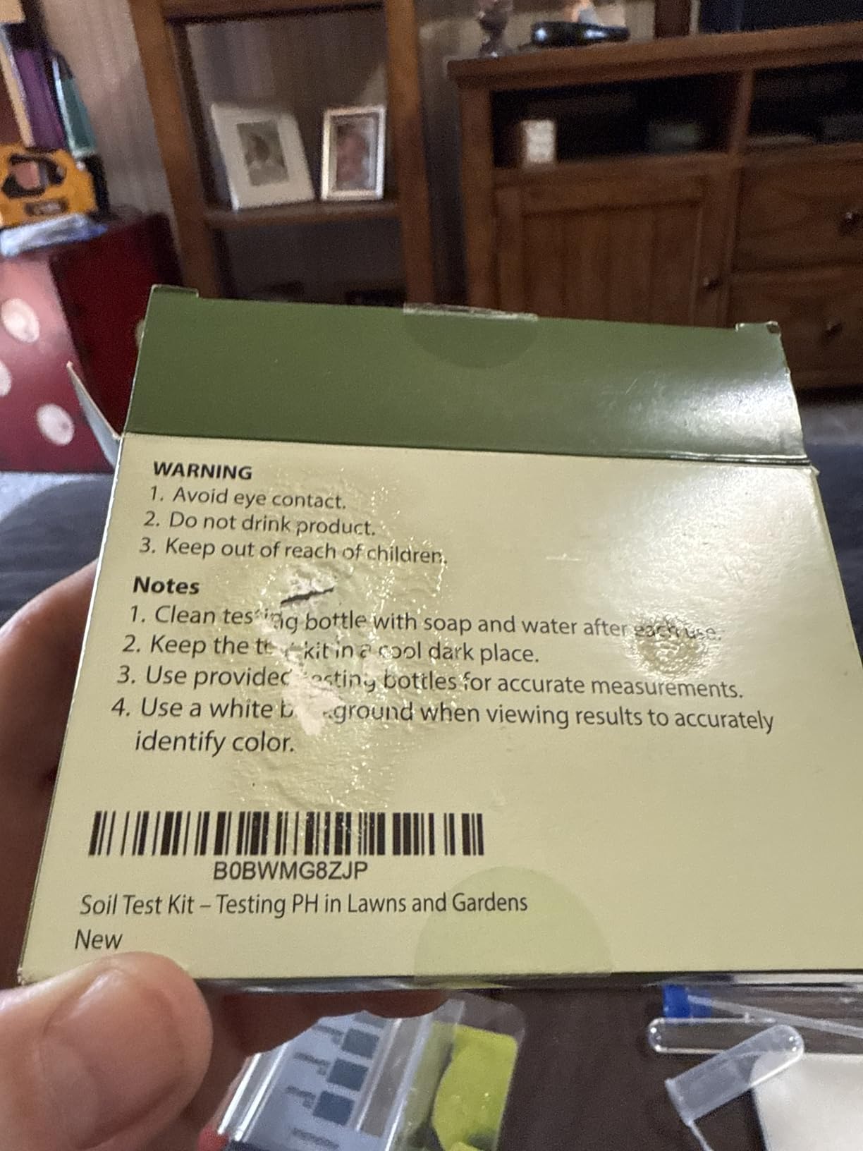 Soil Test Kit 140 Tests (2026 Updated Instructions) - pH, Nitrogen, Phosphorus, Potassium & Ammonia - Garden, Lawn & Plant Soil Tester Kit for Accurate Fertility Analysis customer photo 1