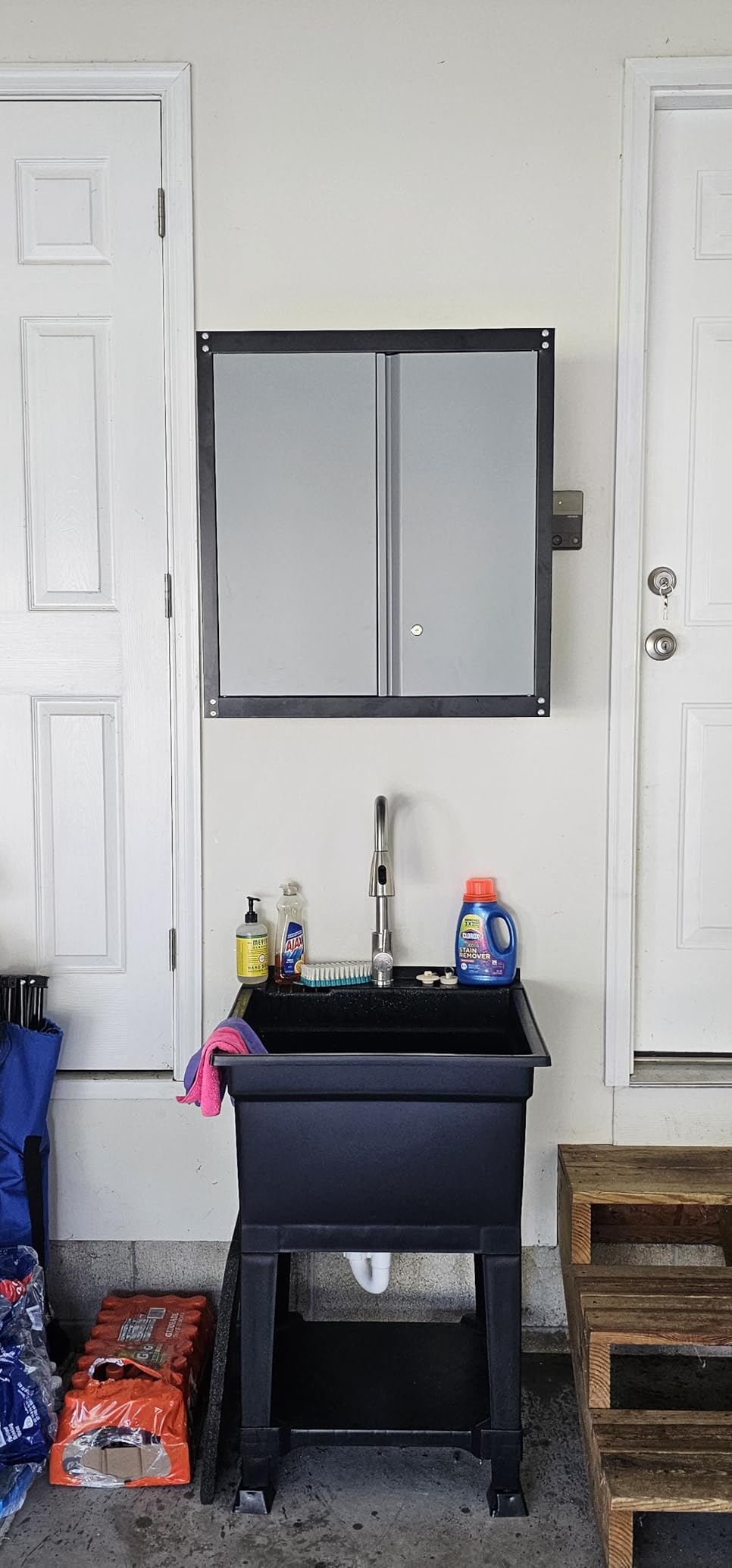 UTILITYSINKS Utility Sink Black - Quick Connect Drain - 24 x 24 in customer photo 2