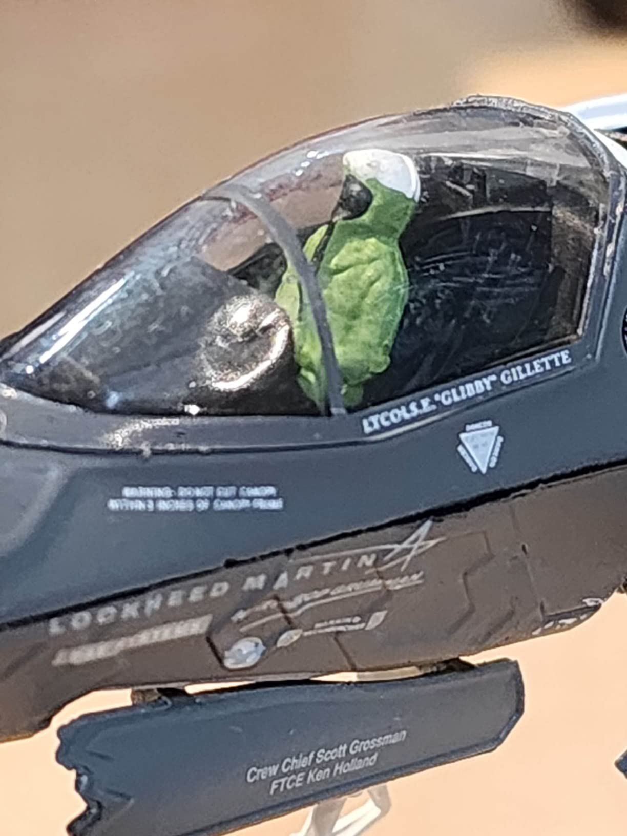 F-35A Lightning II 1/72 Metal Fighter Model (AF-01 EDW AFB) | DieCast Alloy Model Jet Replica Prebuild Military Aircraft with Stand Collection for Display or Gift customer photo 2