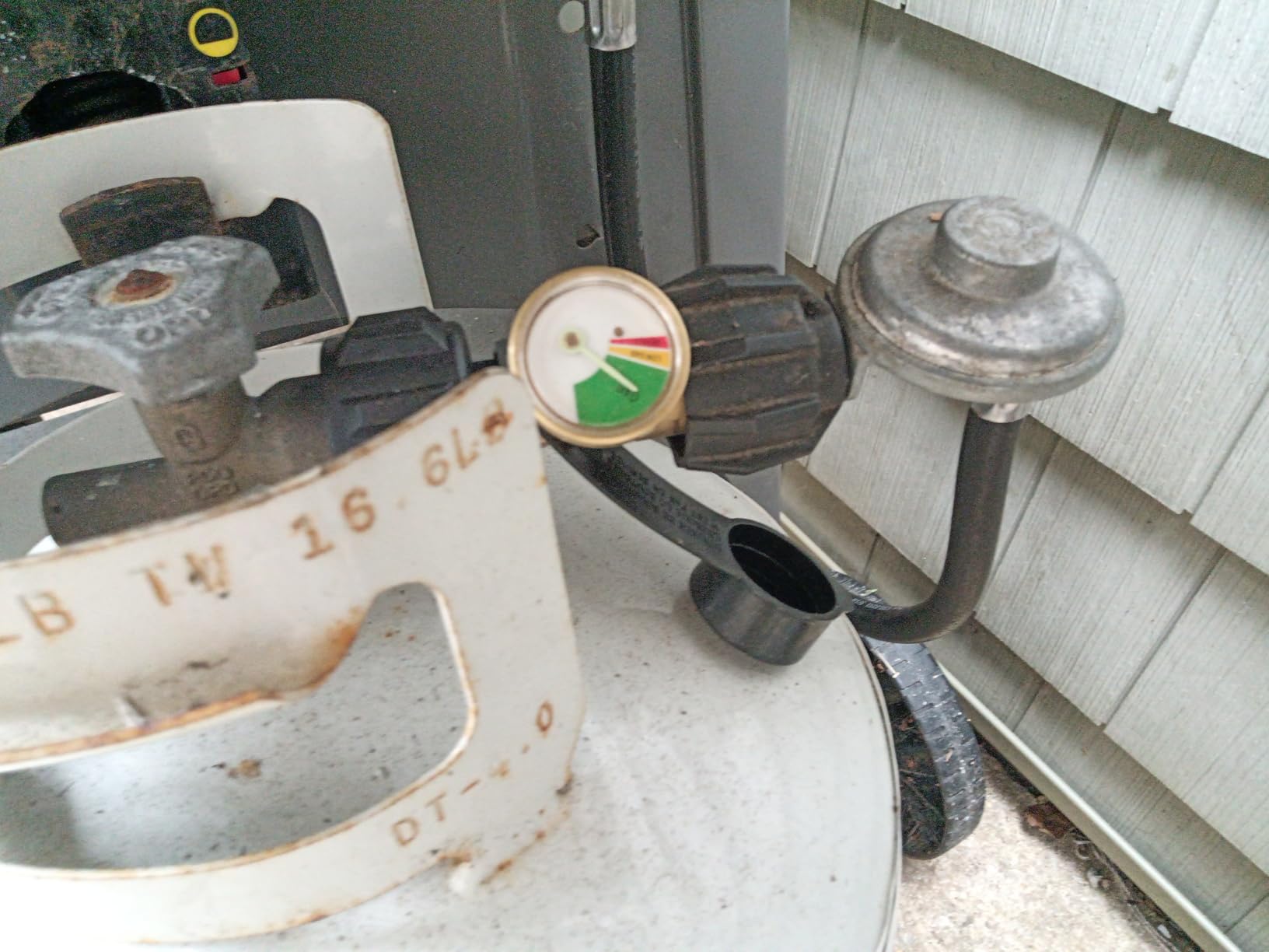 GASPRO Propane Tank Gauge, Propane Level Indicator for 5-20LB Tanks, Perfect for RV Camper, Propane Heater, Fire Pit, Gas Grill and More, QCC1/Type 1 Connection customer photo 2