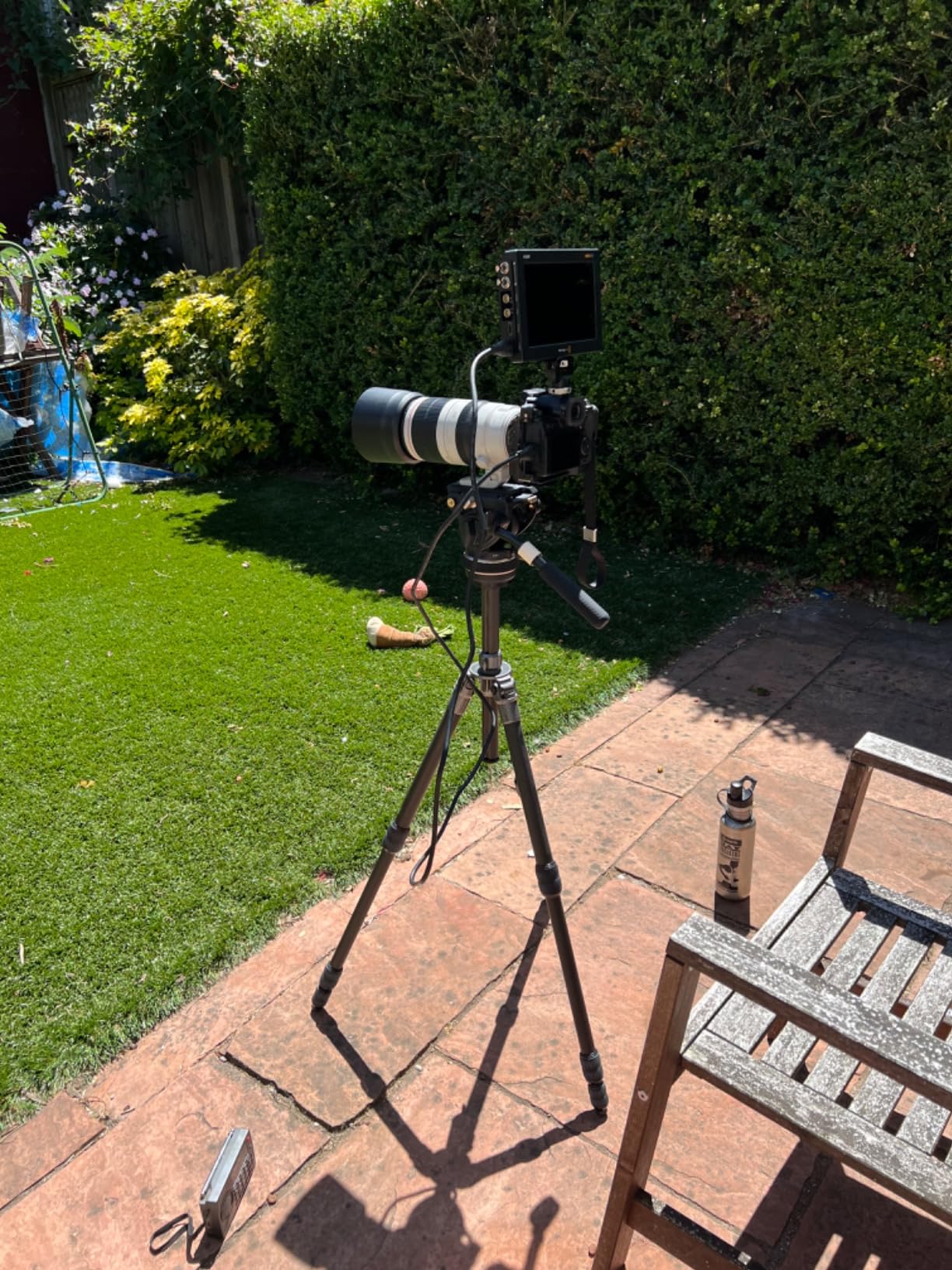 SmallRig DH10 Heavy Duty Tripod Fluid Video Head with Flat Base and Adjustable Handle, Quick Release Plate for Manfrotto Video Head Mount Plate, Load up to 22Ibs, for Video Cameras, DSLR Cameras 4165 customer photo 1