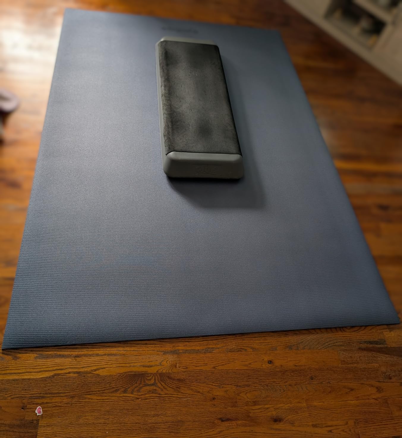 GymCope Large Exercise Mat for Home Workouts, 12x6/10x6/9x6/8x6/7x5/6x4 ft customer photo 1
